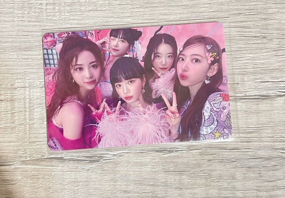 Le sserafim 團卡 日專 jp 隨機卡 fearless