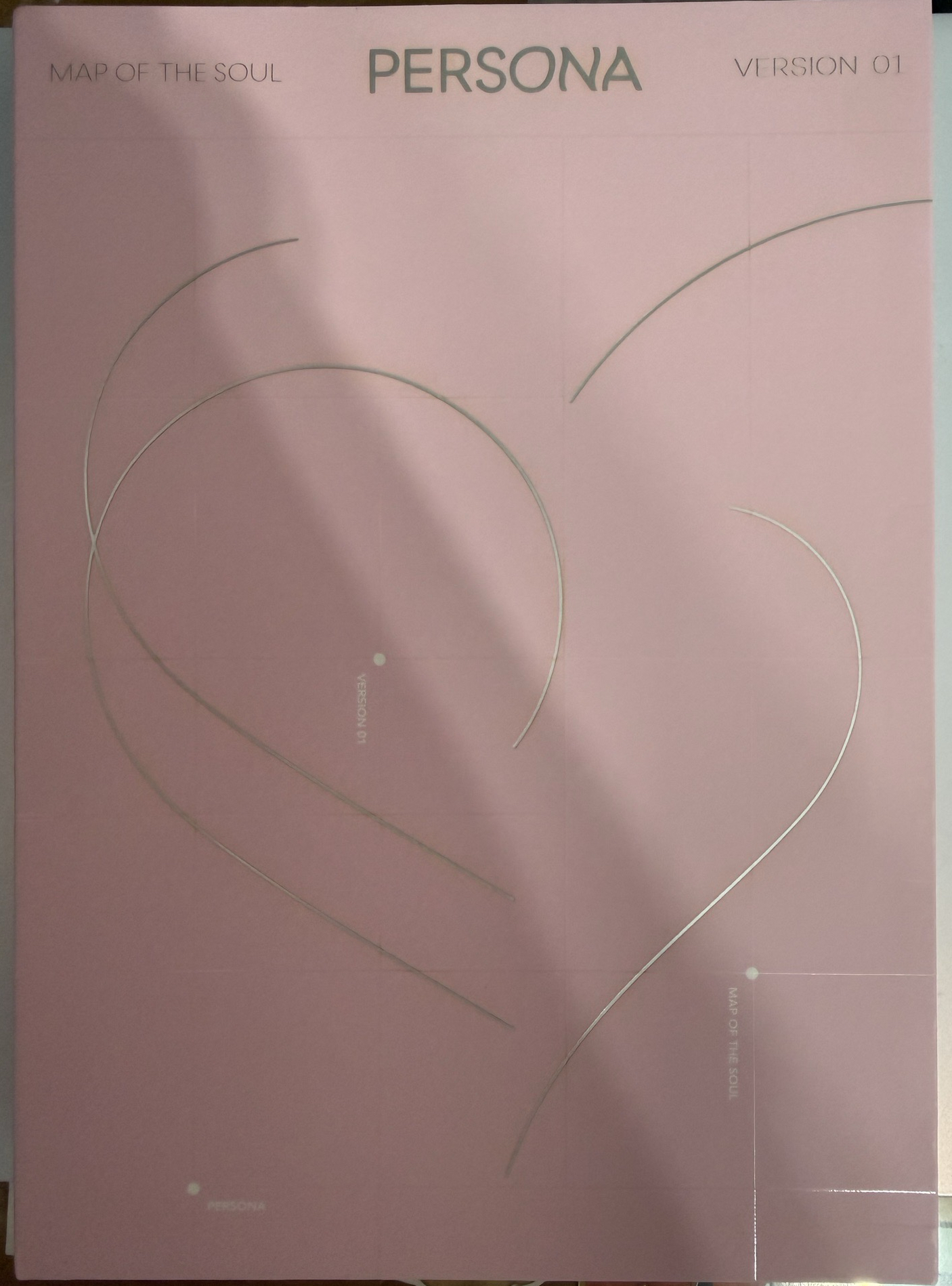 BTS PERSONA 專輯 空專 01ver. 04ver.