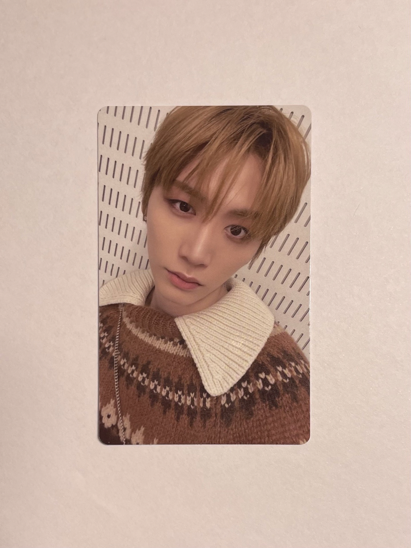 No genre wvs單封特典卡 漢泰山