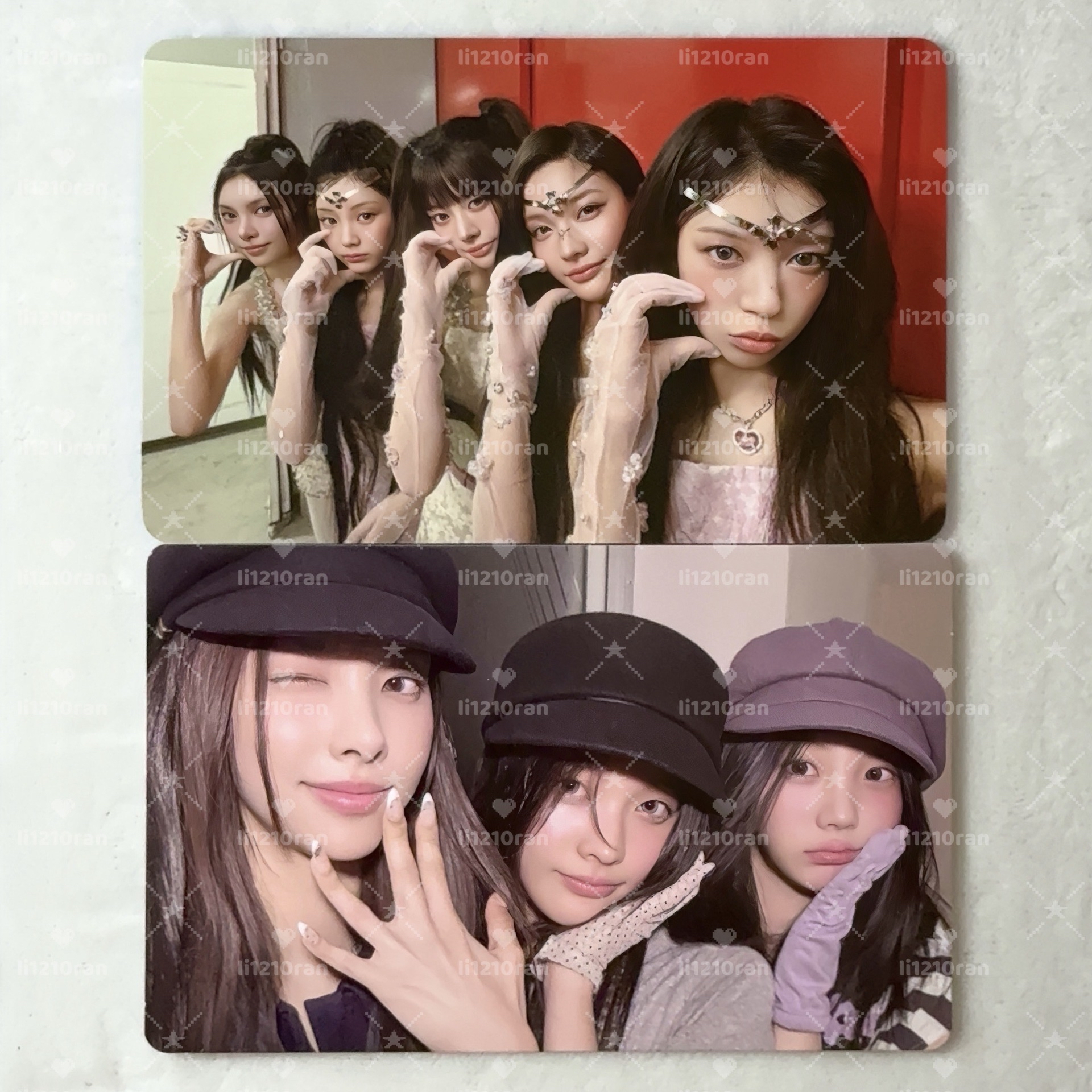 ILLIT MINI3 WVS直播卡團卡 美網三人卡