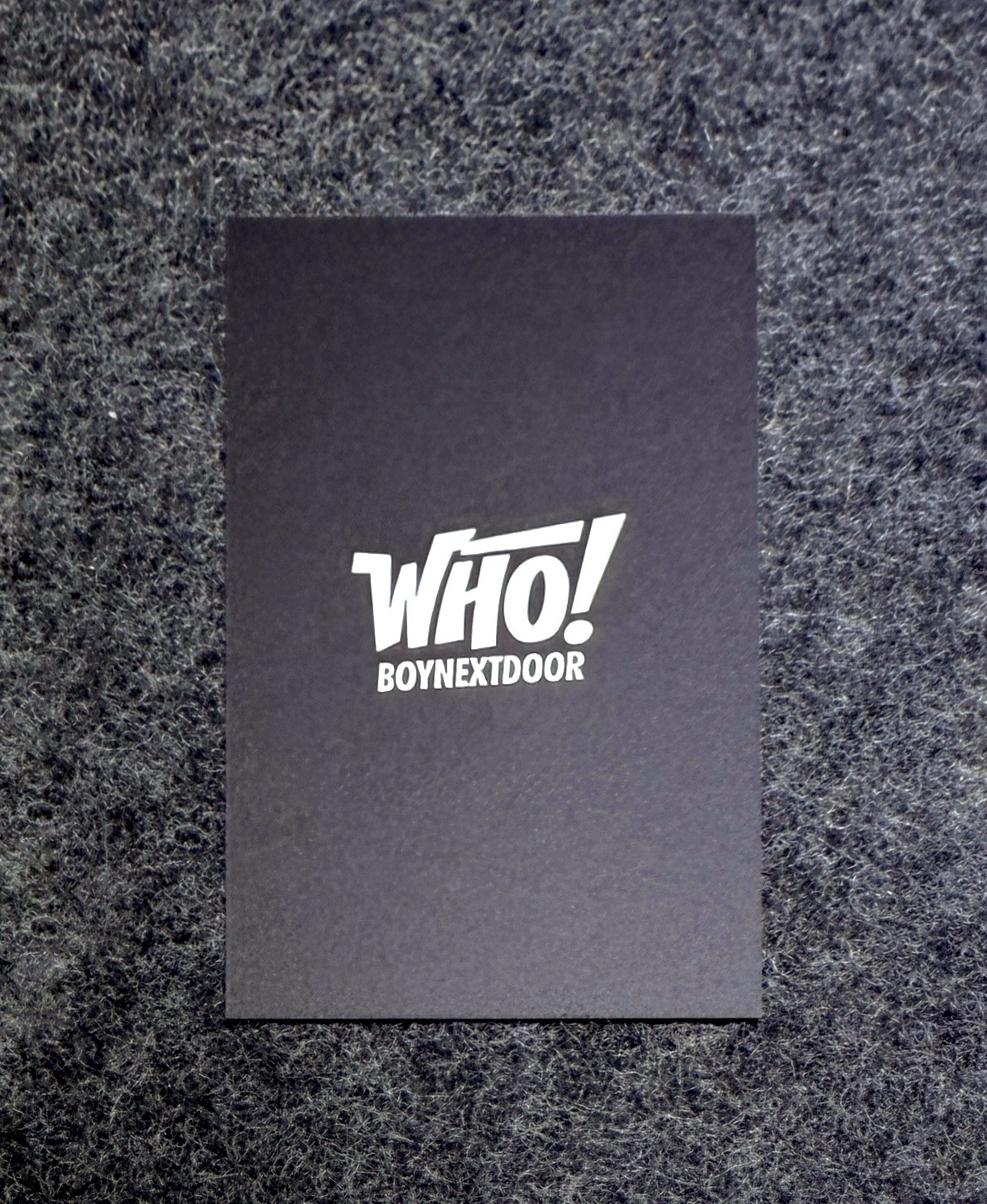 WHO! 環球幸運卡 漢東旼