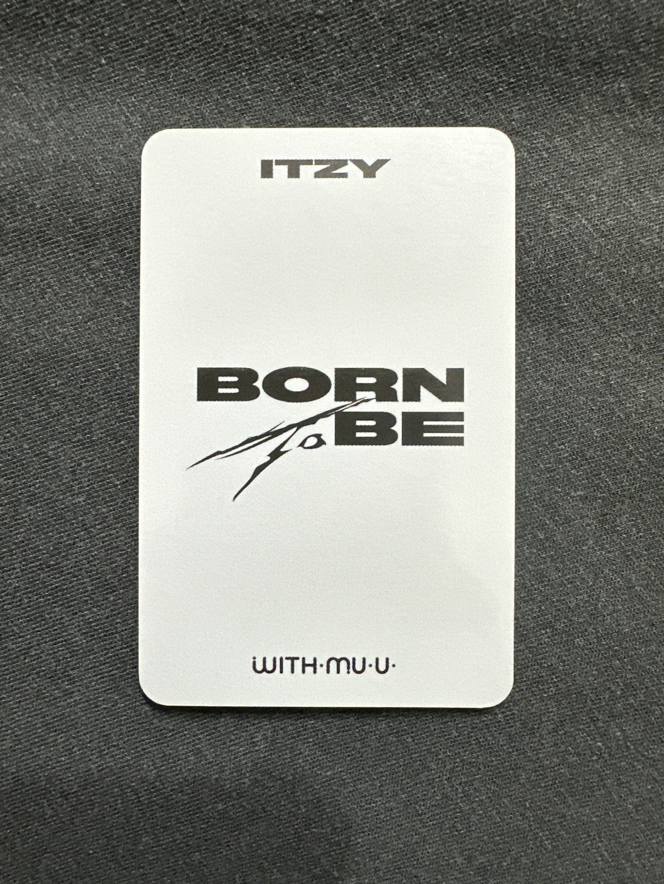 born to be wm簽售卡