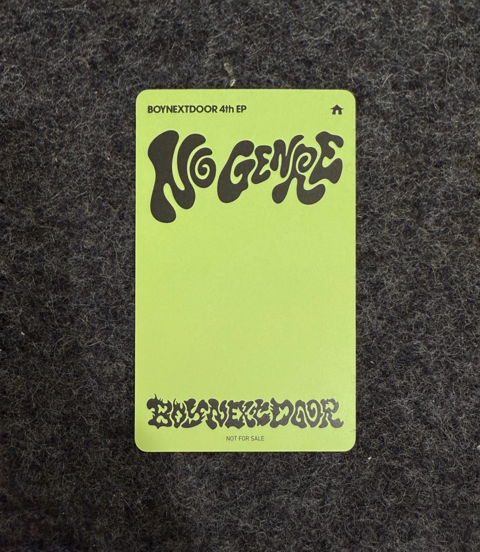 ❇️ No Genre HMV 預售特典卡 漢東旼