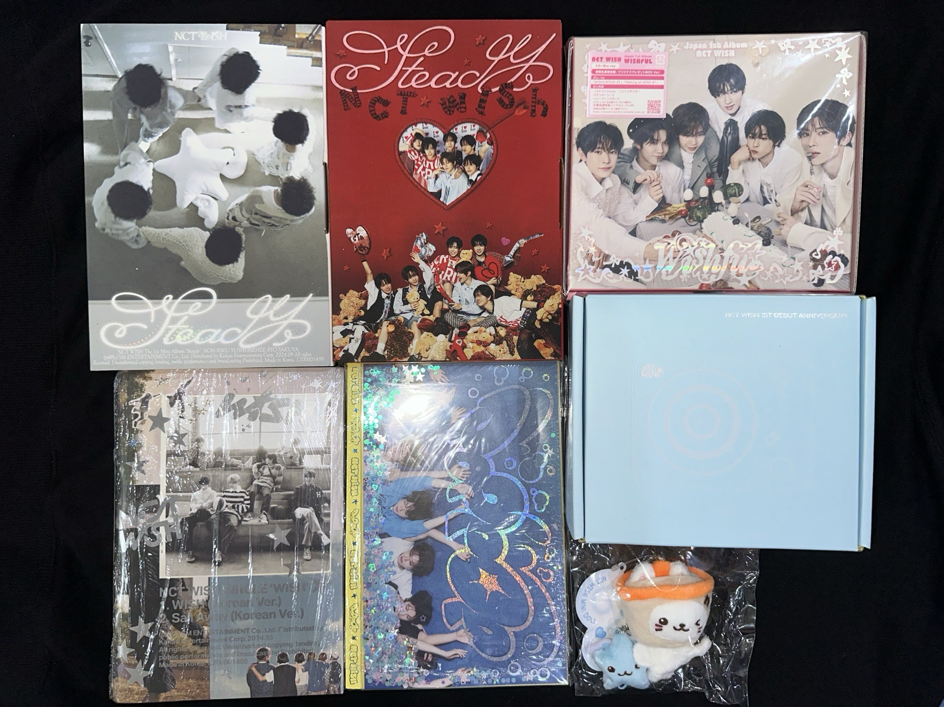 NCT WISH專輯音響娃娃