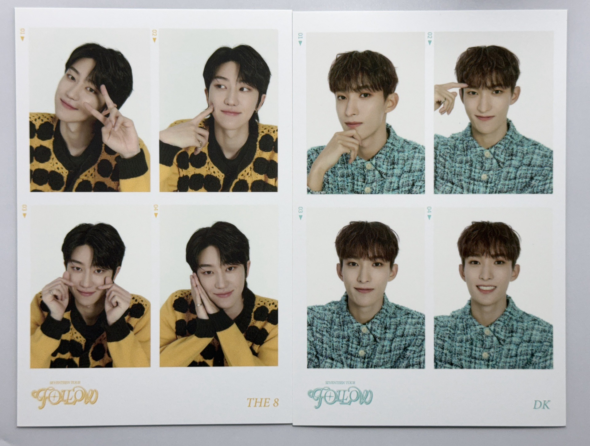 FOLLOW 人生四格明信片組（可當綁）