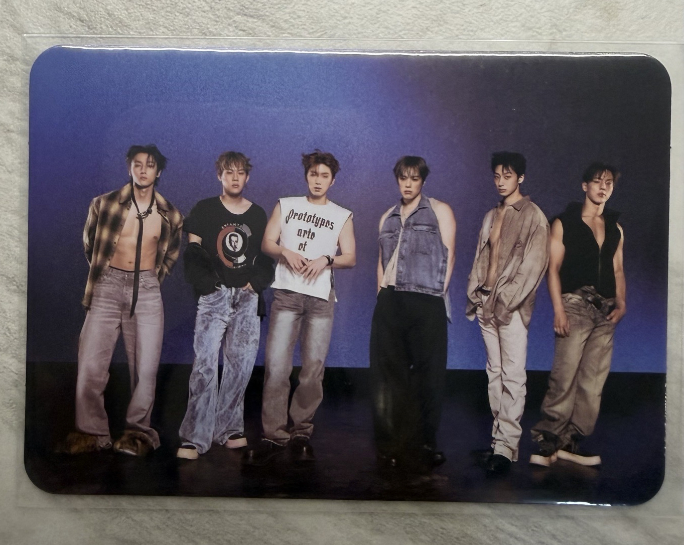 monsta x THE X 美通親簽 團卡