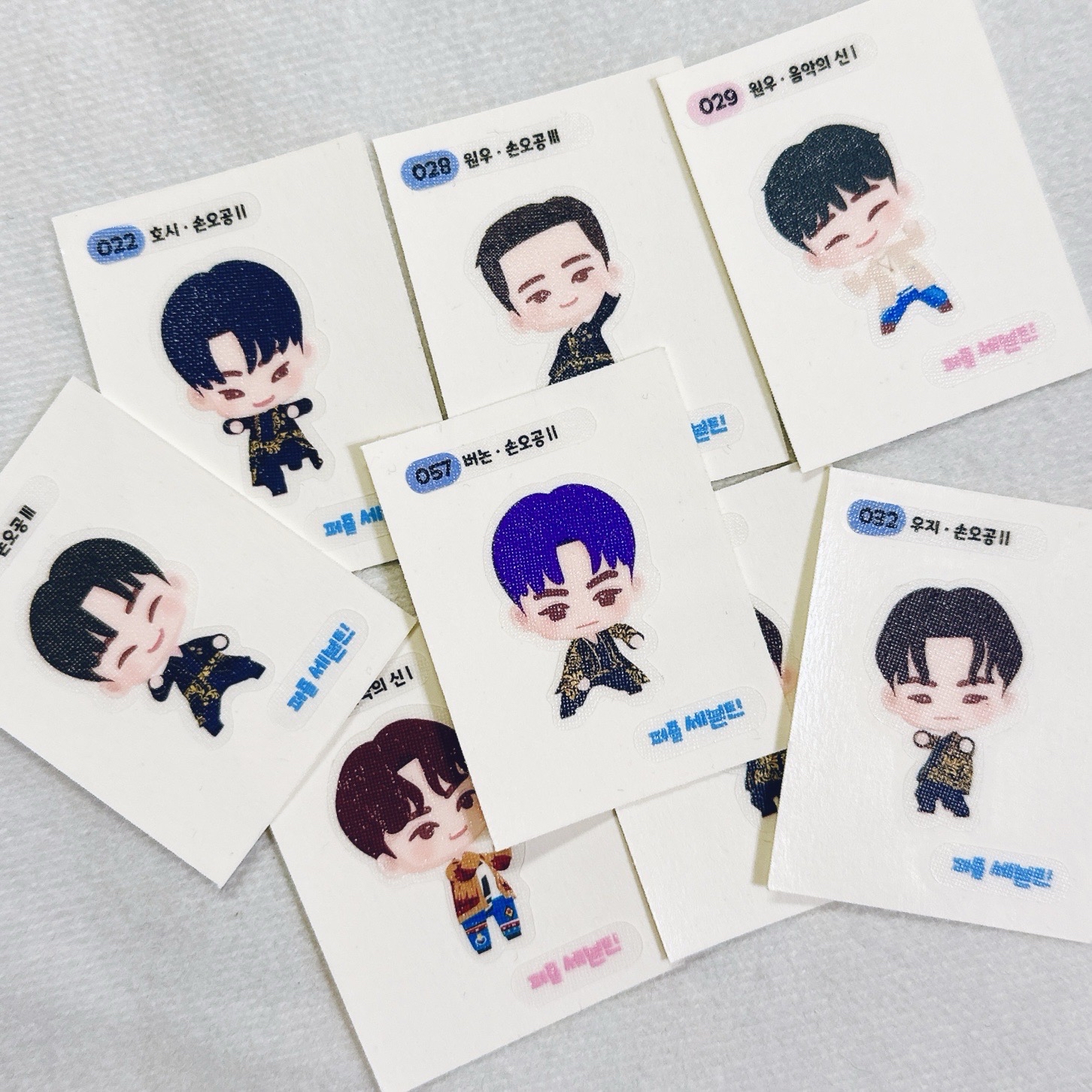 GS25 貼紙 Puzzle SVT 麵包貼紙