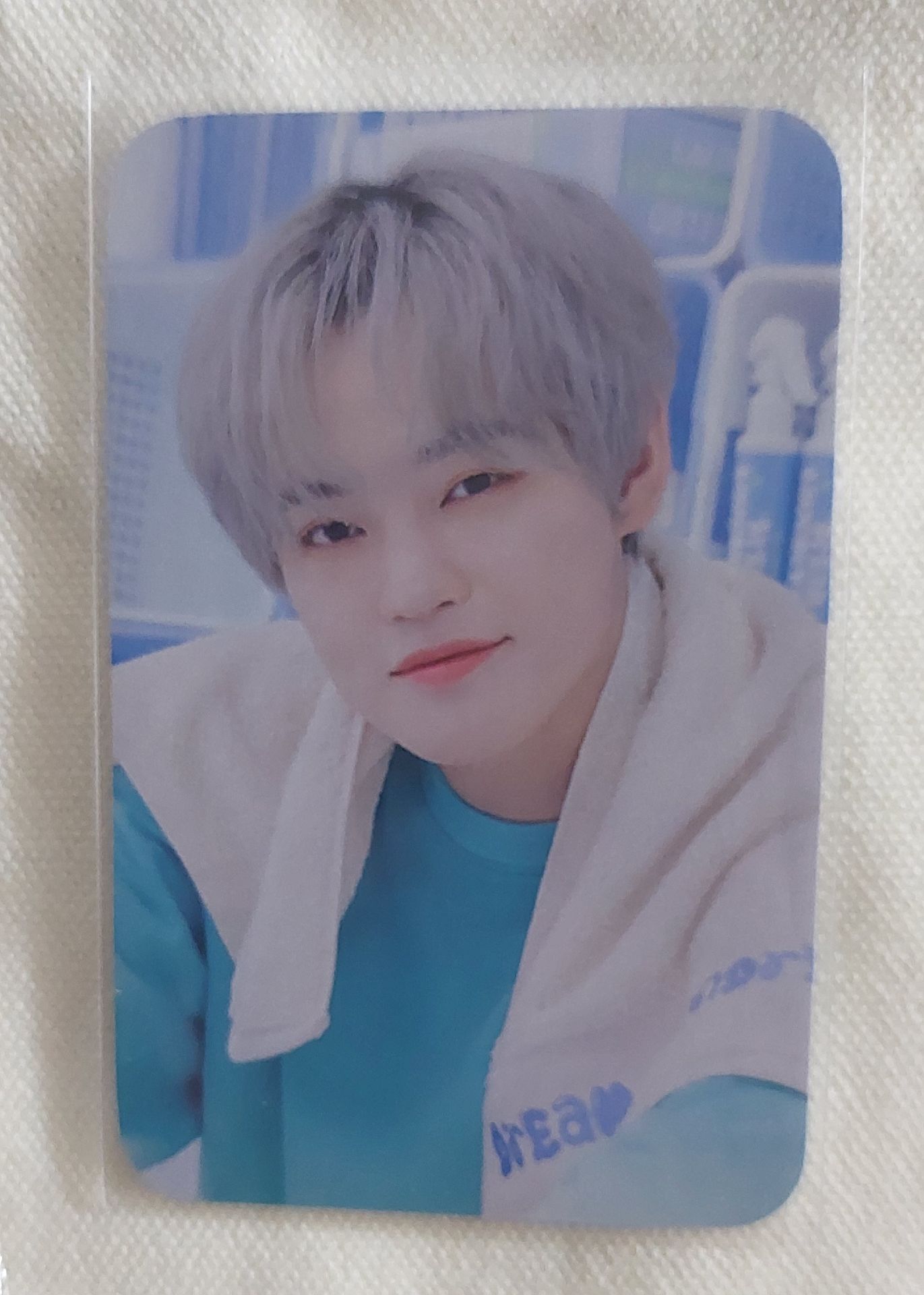 nct dream 辰樂 laundry shop 洗衣店 毛巾卡 帽子卡