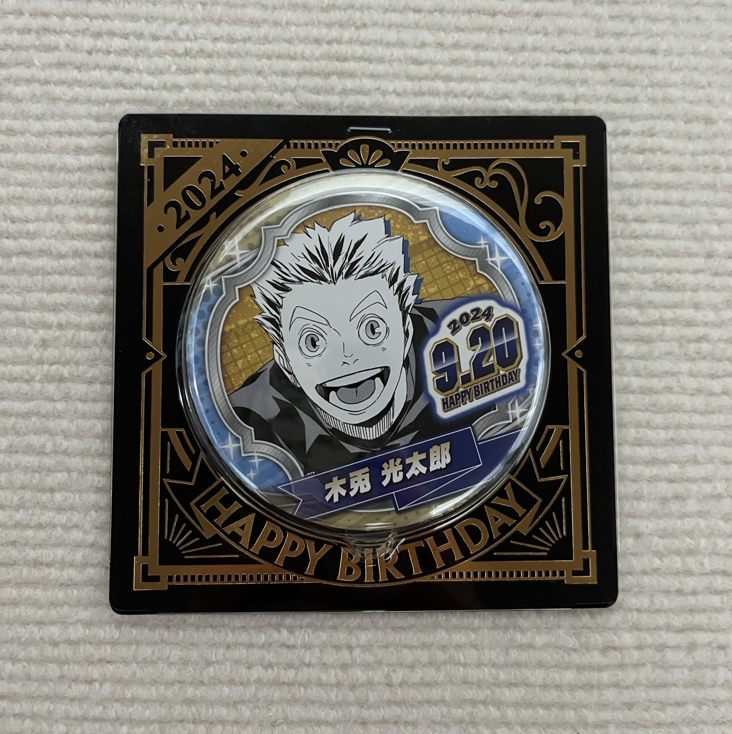 JS徽章 木兔 2024 生日徽章