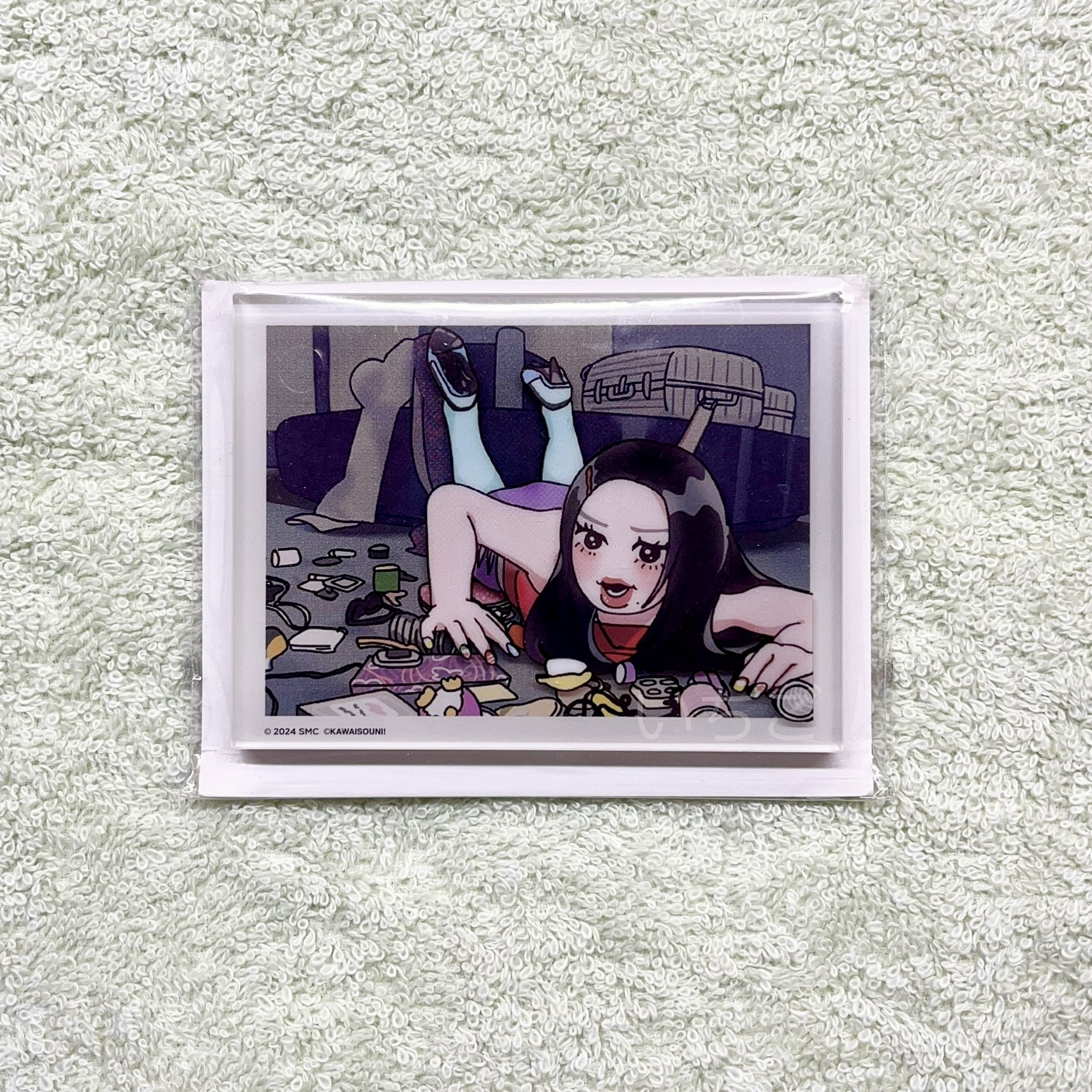 Karina💙二巡東蛋場周Opanchu Usagi內褲兔聯名MD 壓克力隨身鏡