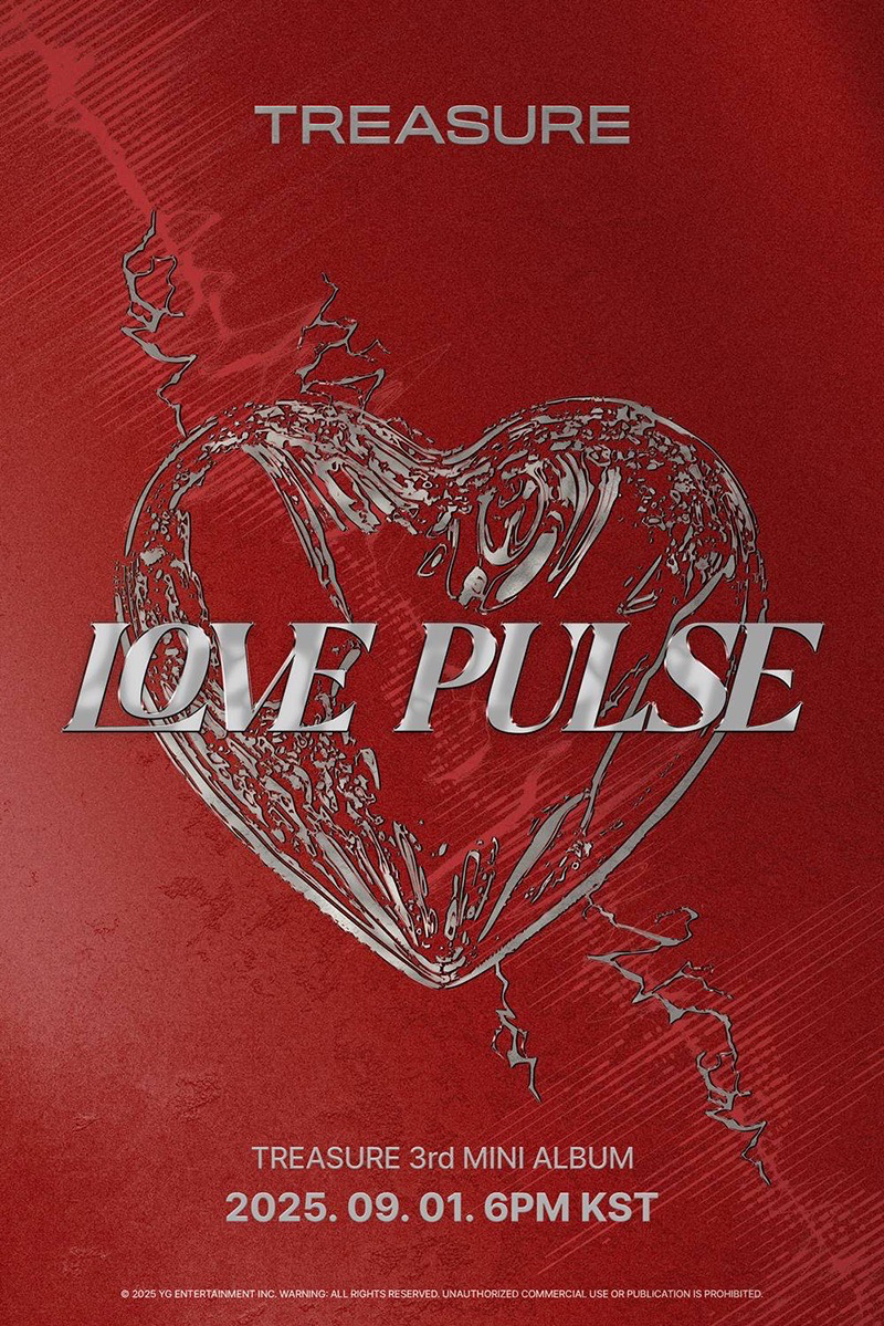TREASURE 3rd MINI ALBUM  [ LOVE PULSE ]  