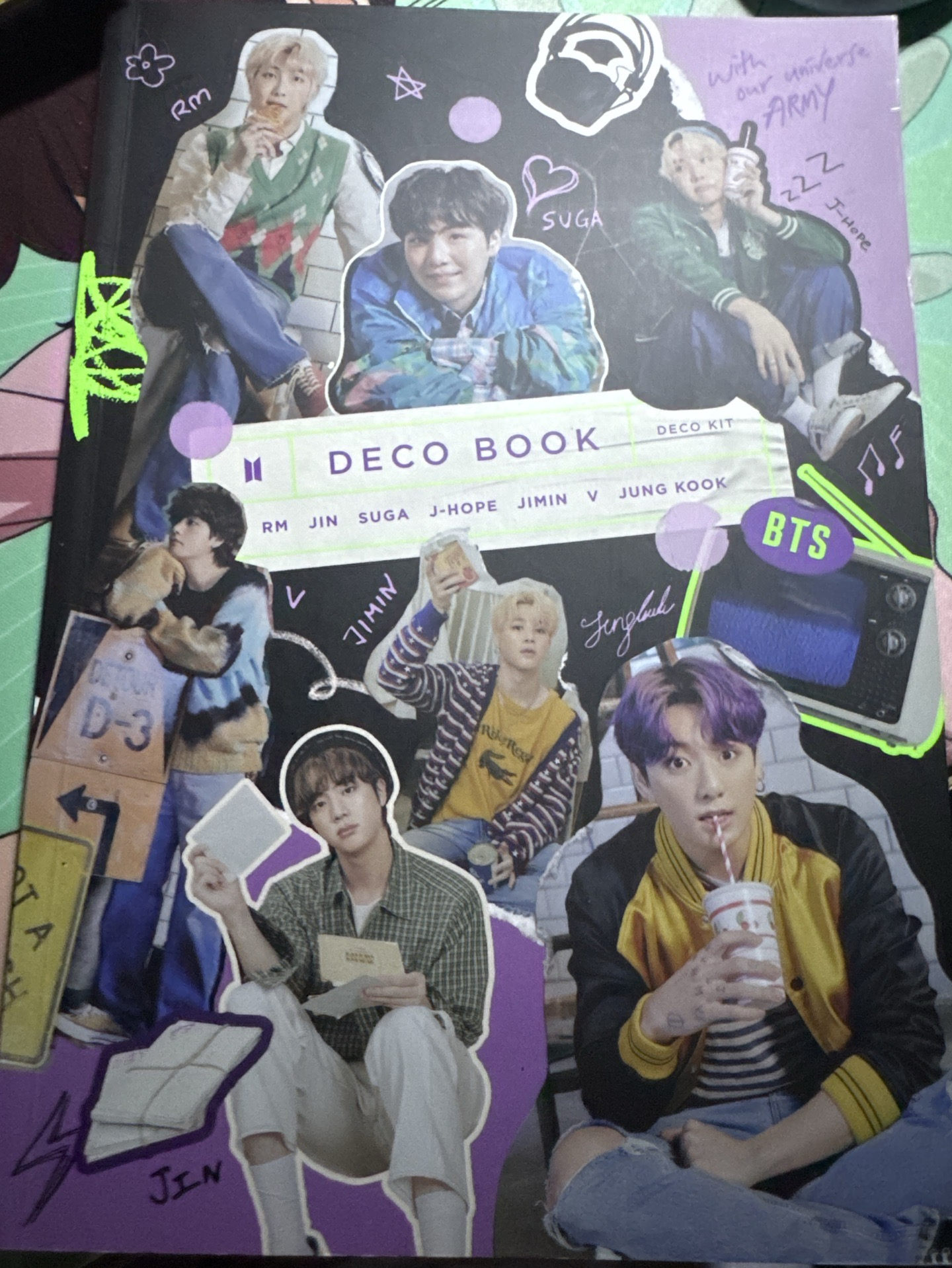 BTS DECO BOOK 手帳書