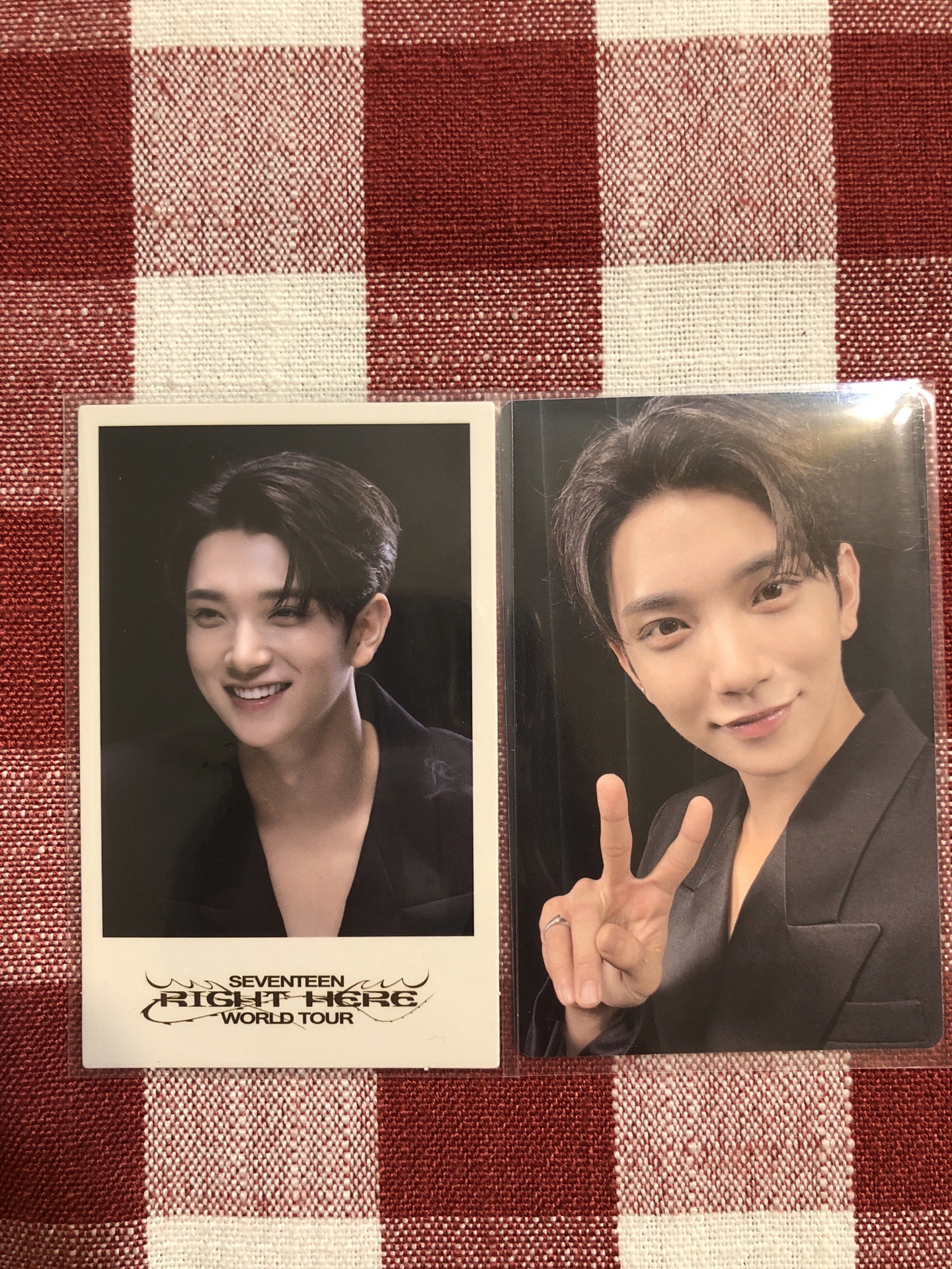 SEVENTEEN Right Here World tour 演唱會DVD 特典卡