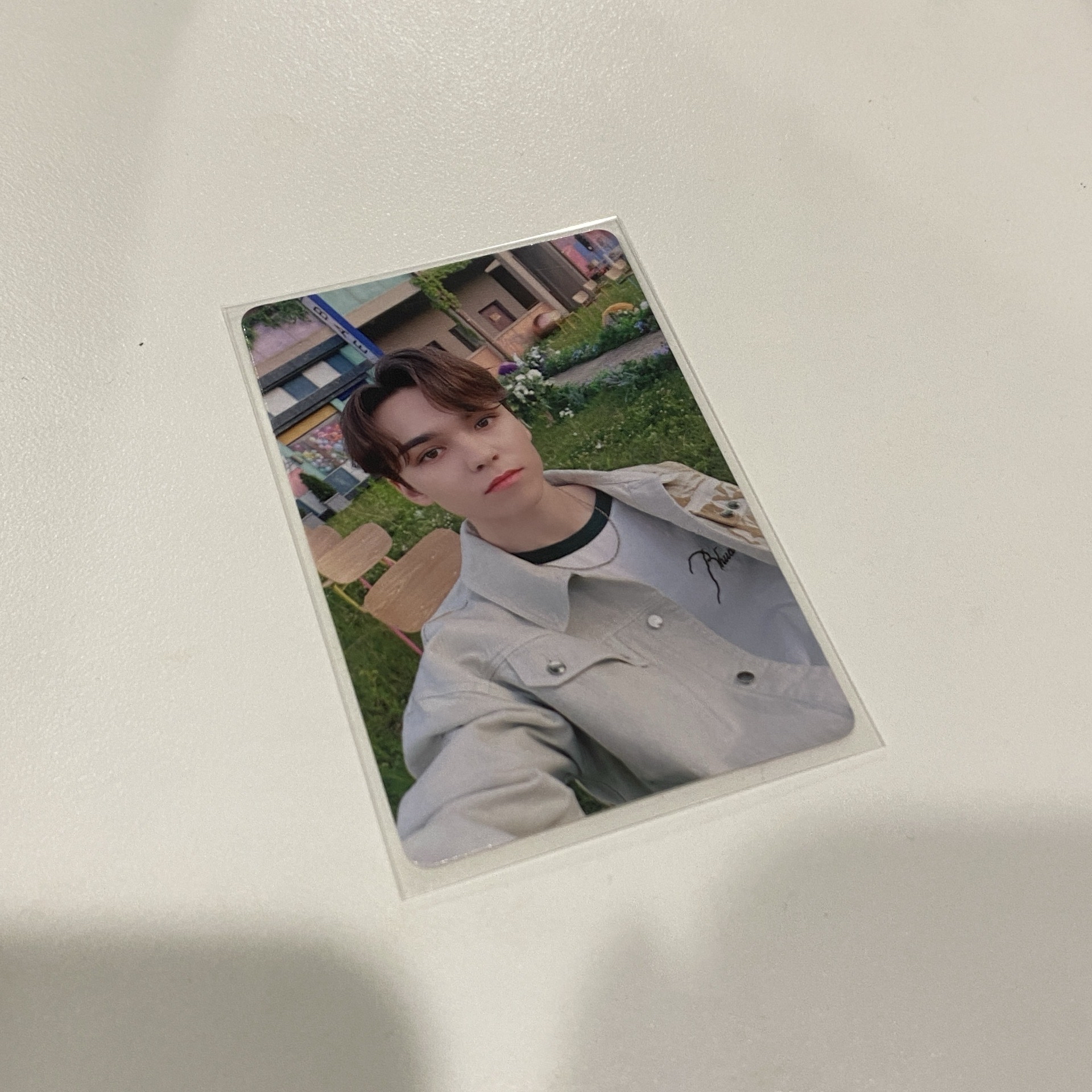 率 迷八yzy A簽售卡 卡背：「super idol 的笑容都沒你的甜～」