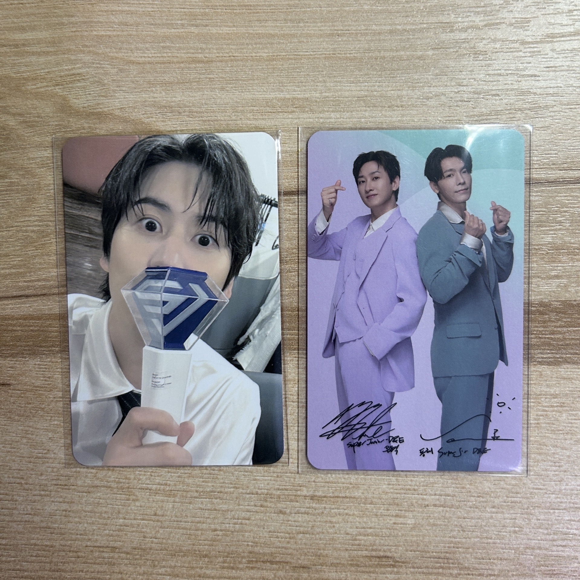Super Junior 圭賢手燈卡 D&E 7-11赫海小卡