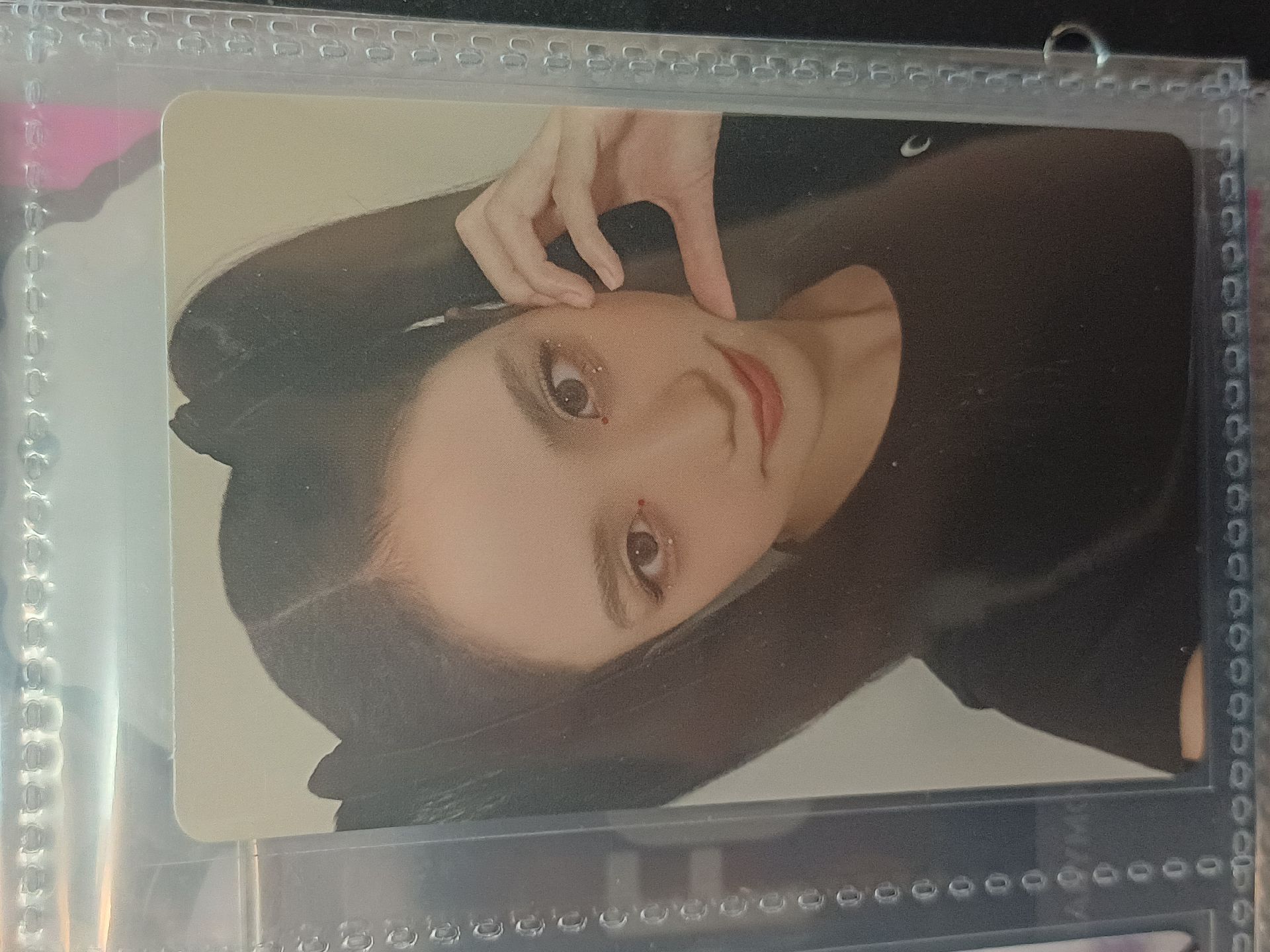 JISOO ME黑版專卡 雙馬尾秀