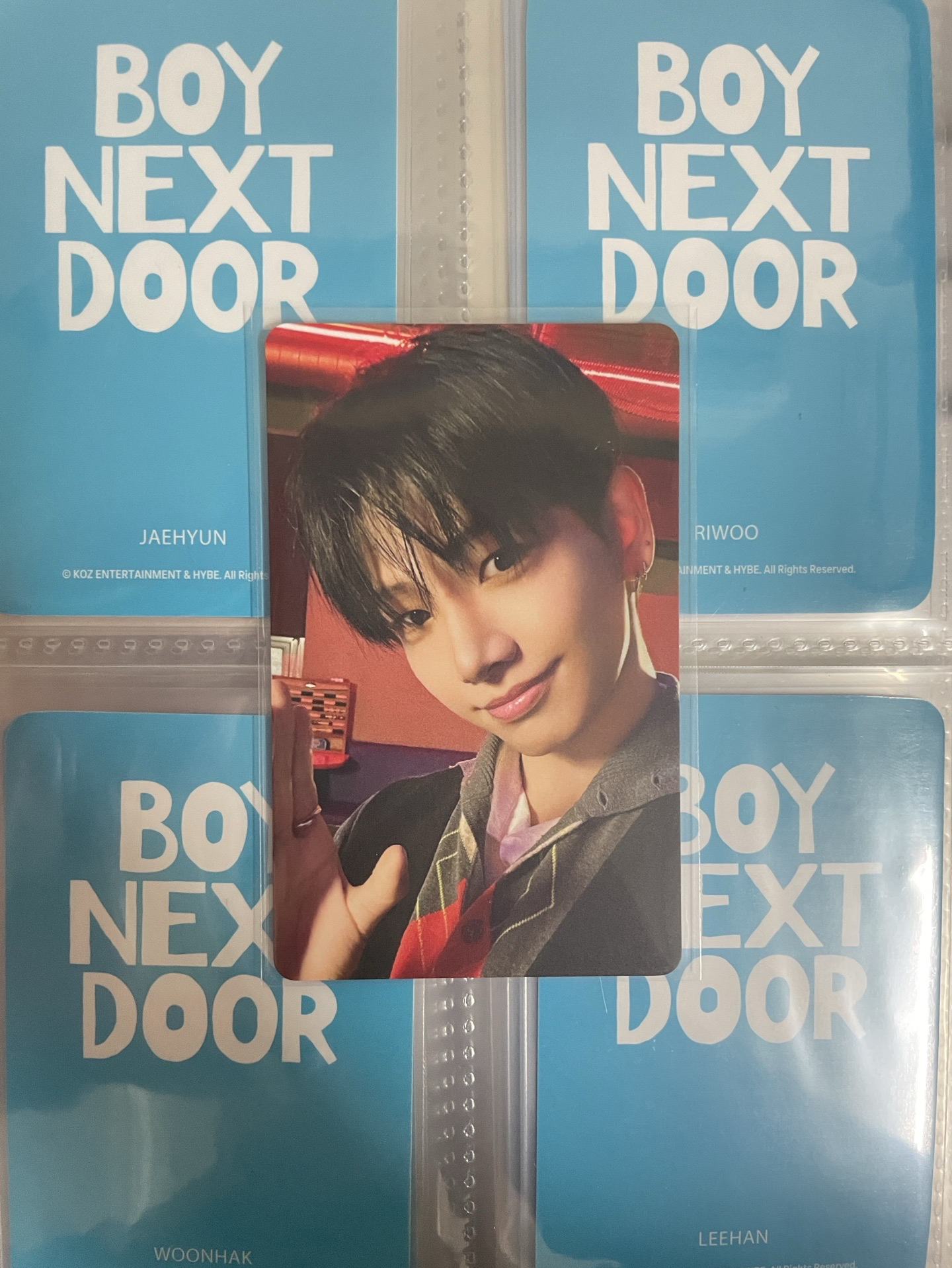 明宰鉉 JAEHYUN 명재현 BOYLIFE 環球 幸運卡