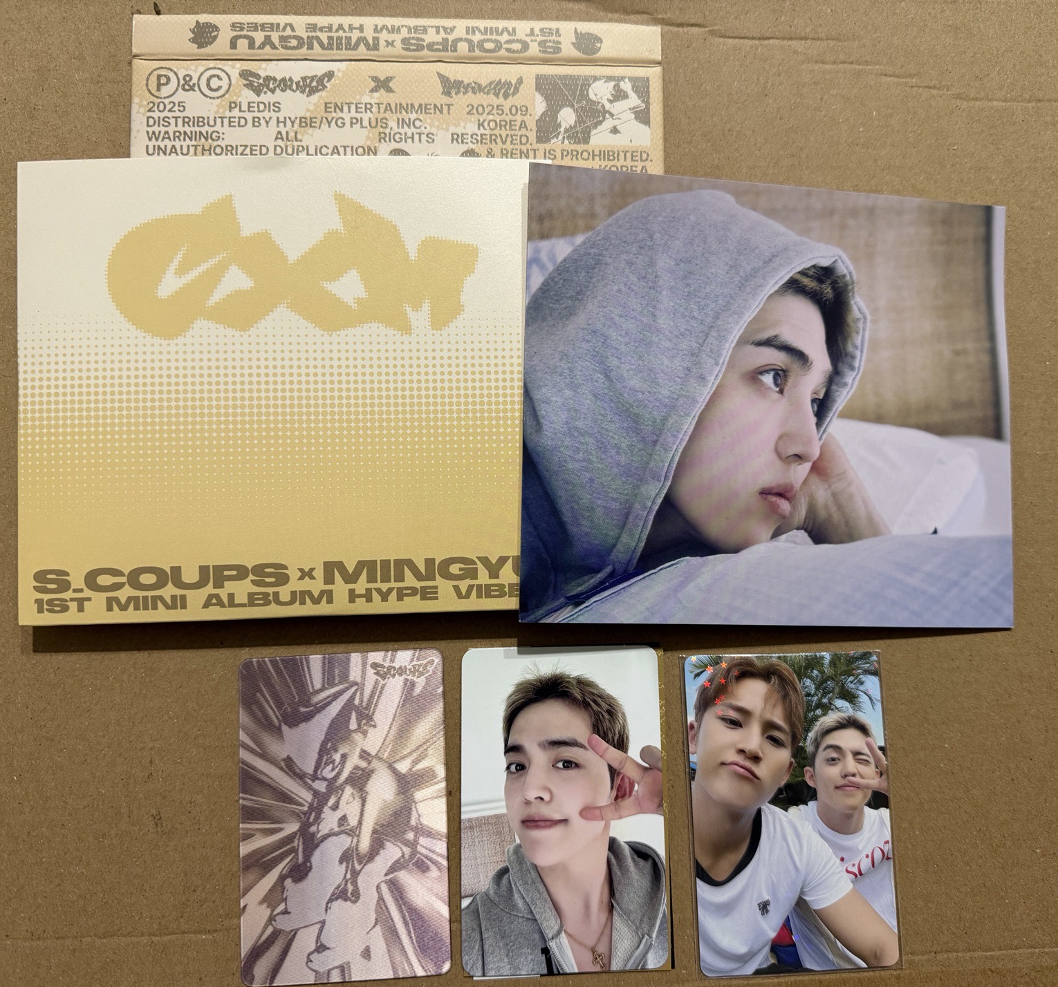 SEVENTEEN CXM Compact已拆專 雙人寫真 WVS JP特典