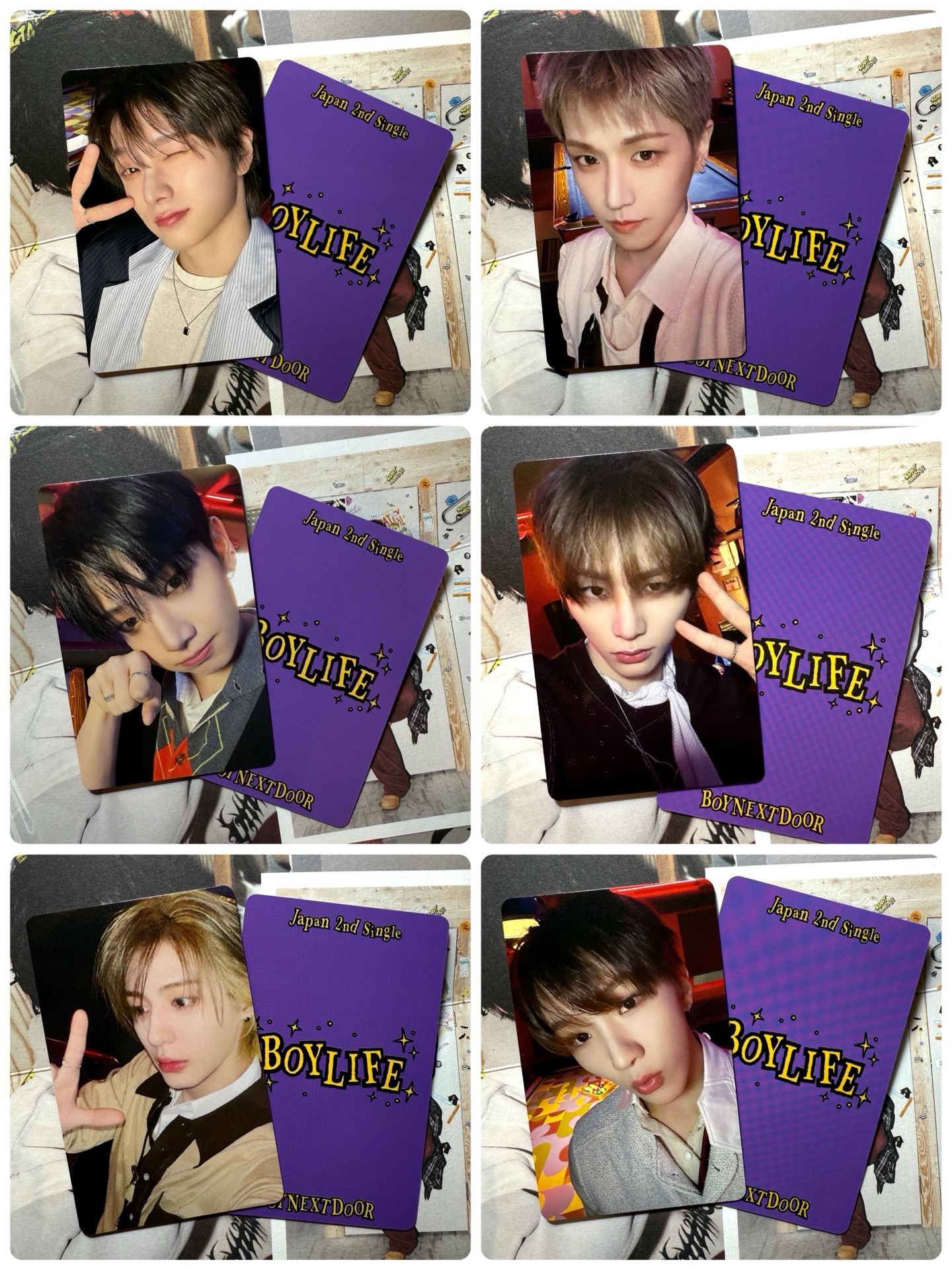 ❇️ BOYLIFE 日咖單封 特典卡