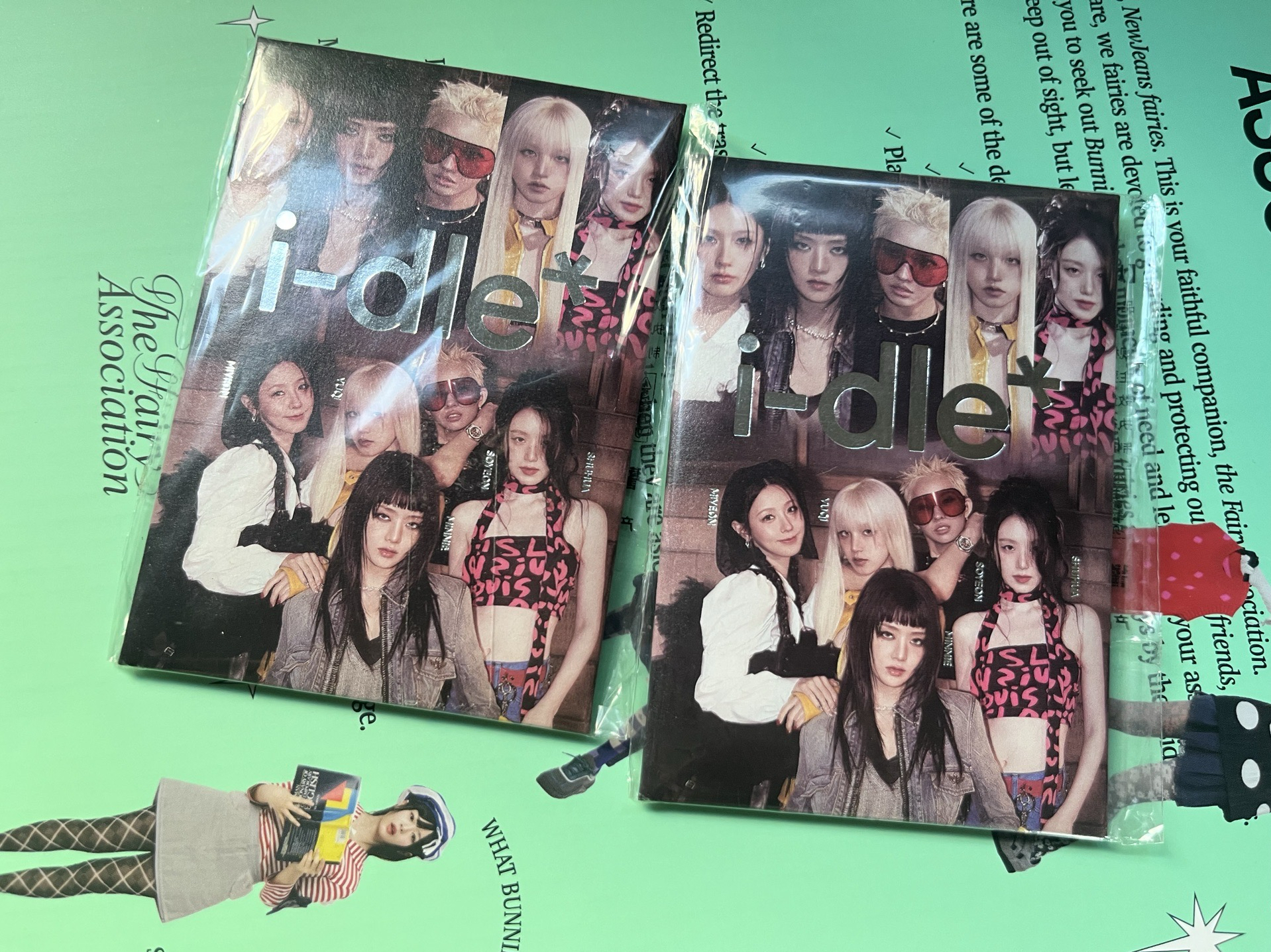 肯德基 I-dle 代言卡 一套