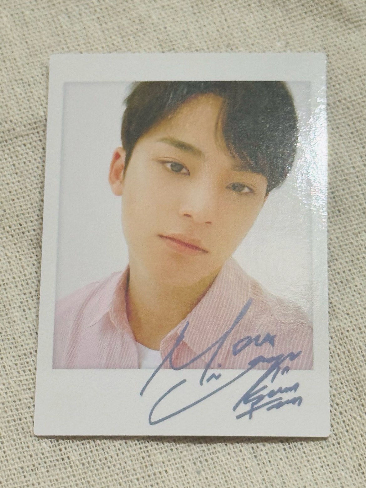 SEVENTEEN 珉奎 Mingyu 2020蛋巡 類拍立得 印簽卡