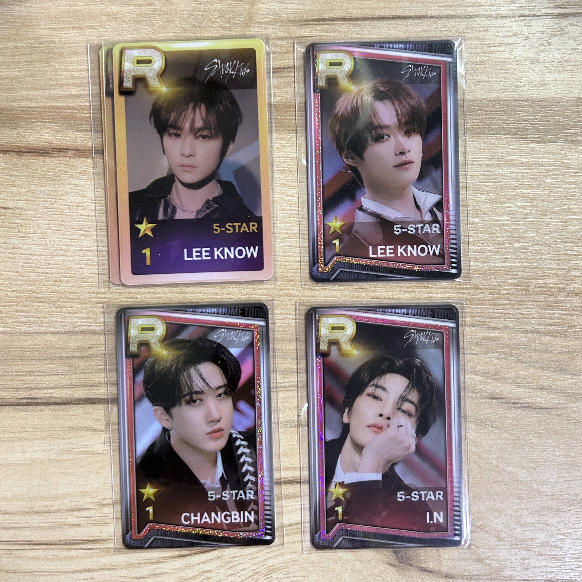 SKZ 5-STAR 演唱會 遊戲卡 音遊卡 任務卡 旻浩 彰彬 寅