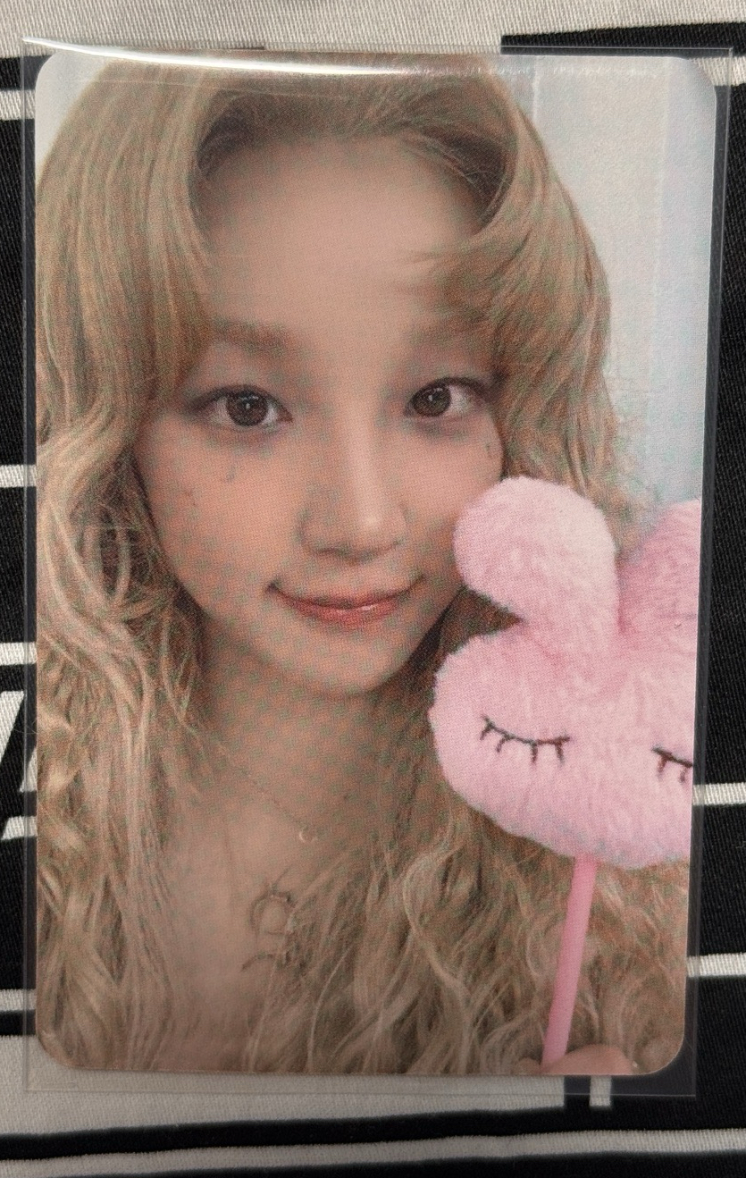 We are am預售特典卡  Yuqi（韓文卡背）