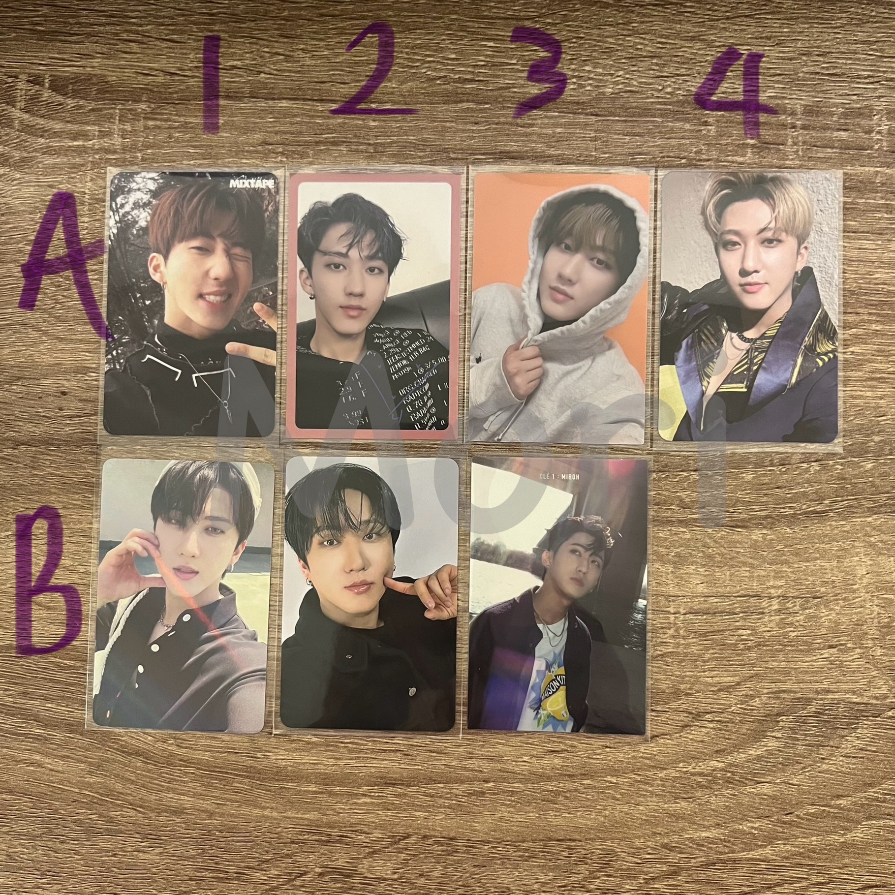 Stray kids 彰彬 小卡 專卡 特典