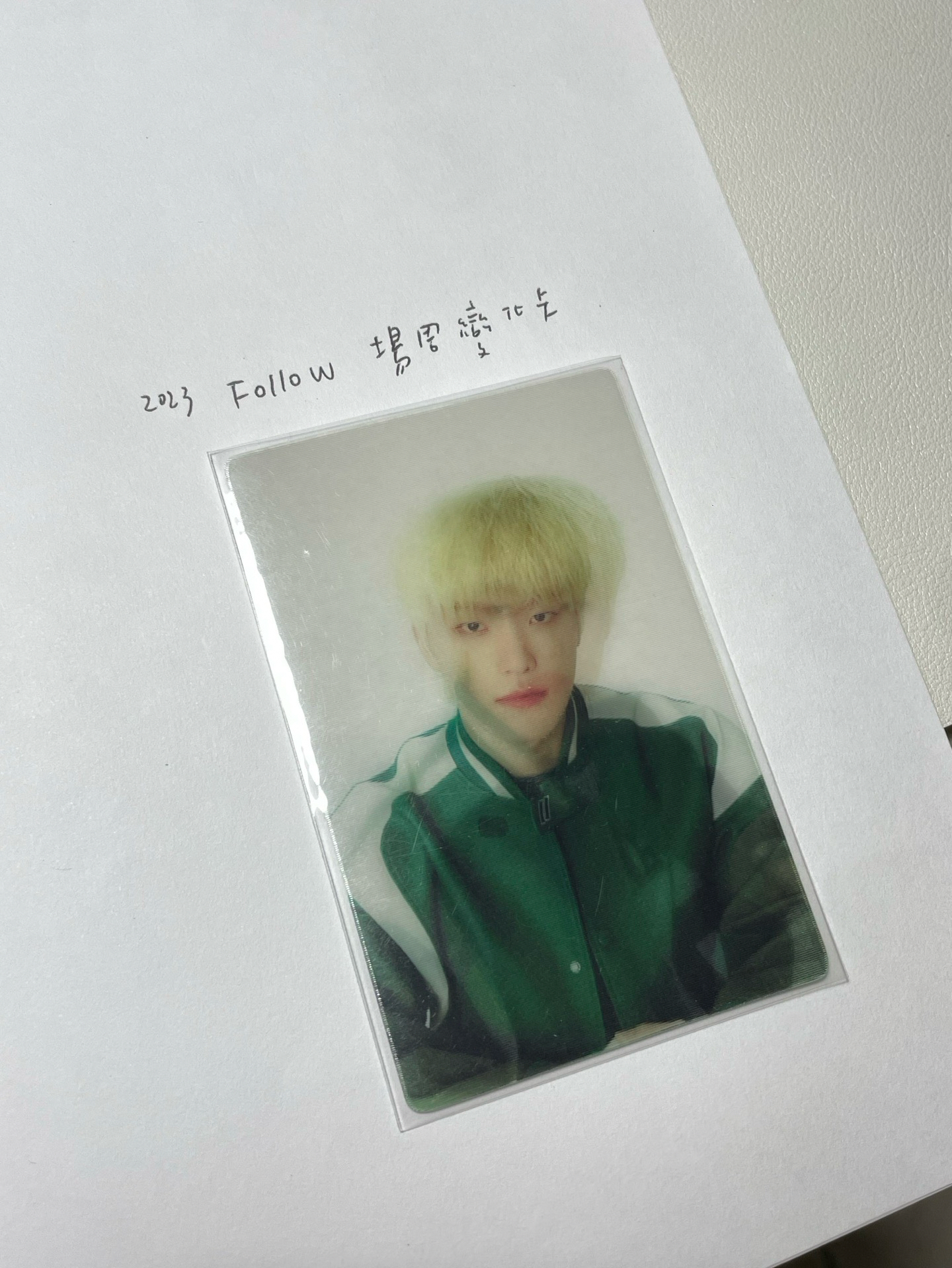 李燦23follow場週變化卡