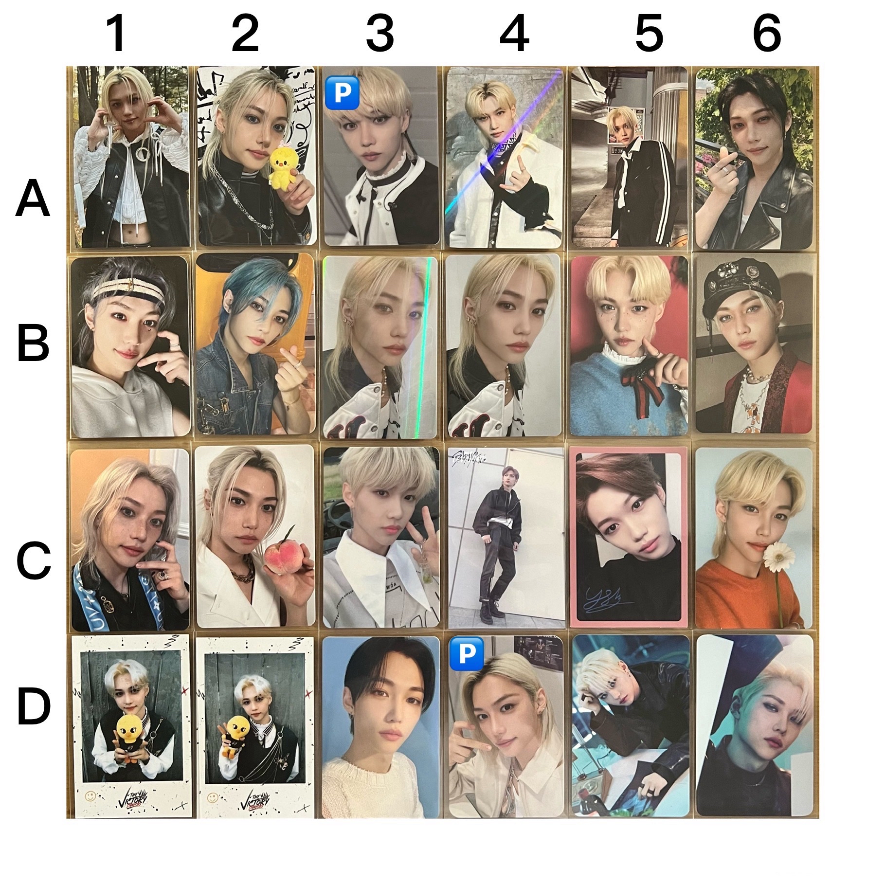 Stray Kids Felix 李龍馥小卡1/2