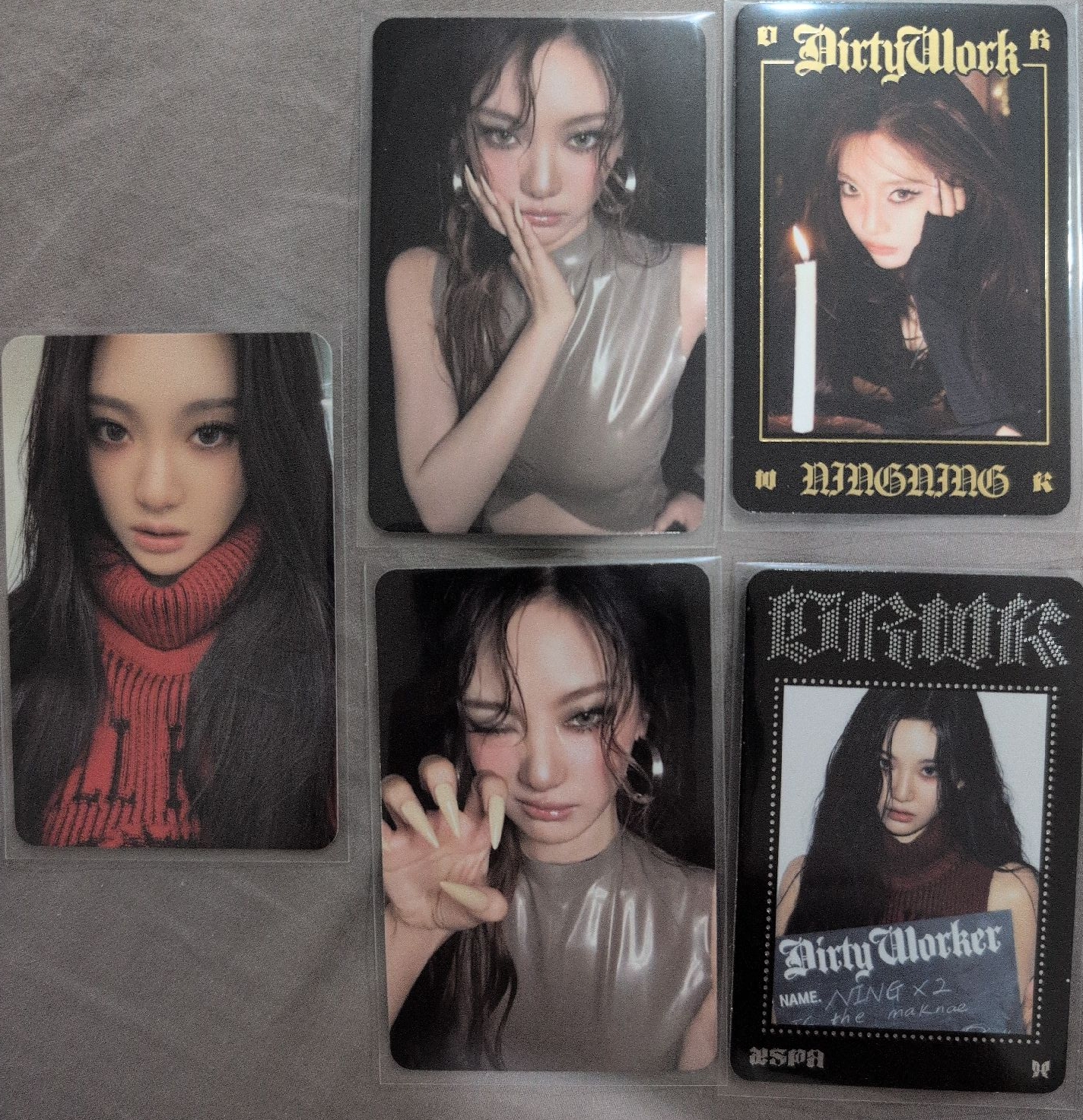 Dirty work 寧 專輯卡 隨機卡