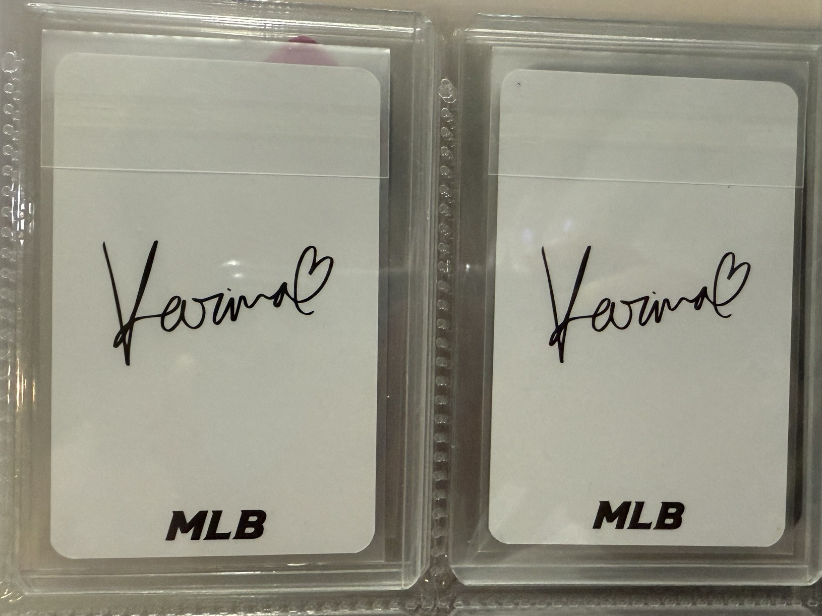 MLB Karina 小卡 2張/組