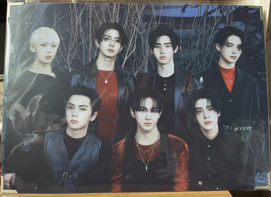 ENHYPEN WTL 快閃店 相框 禎元 全體