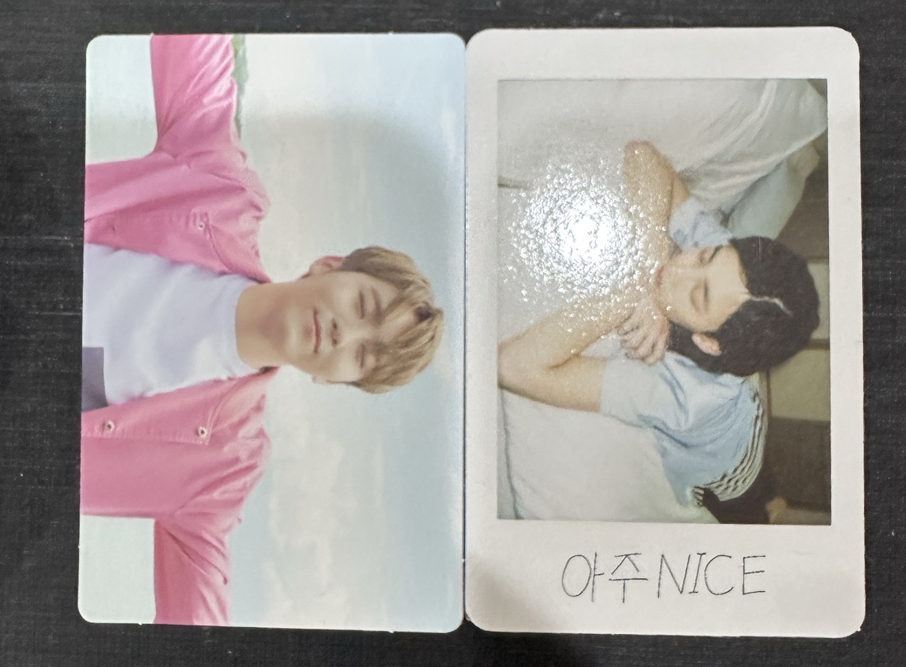 seventeen尹淨漢➕夫勝寛 正規一後續love letter拍立得