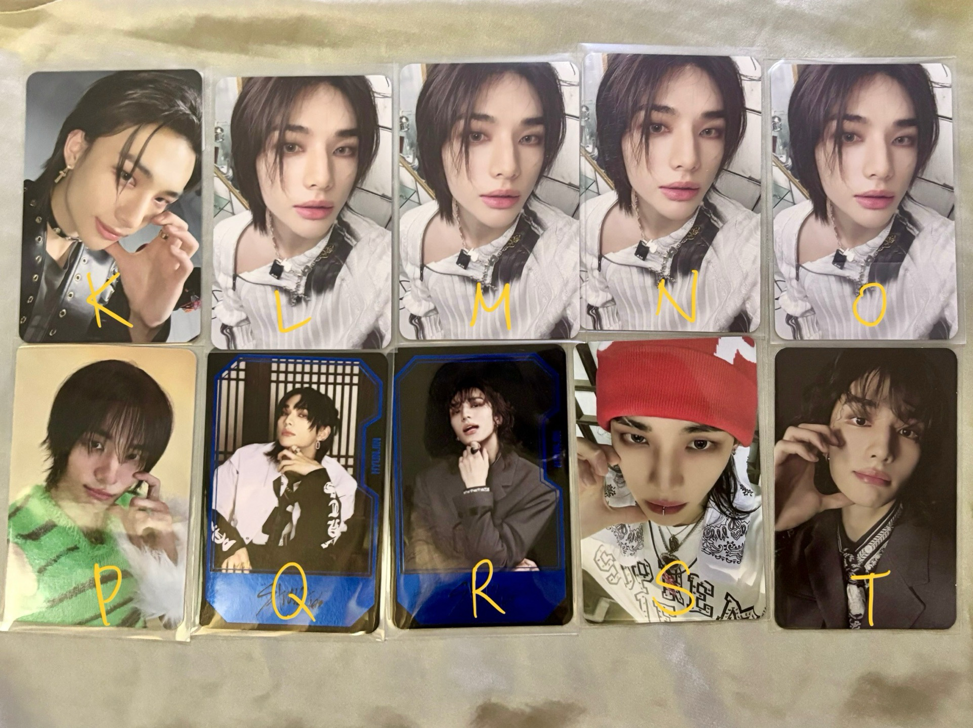 黃鉉辰 Hyunjin 專輯卡 限量版普版信封版