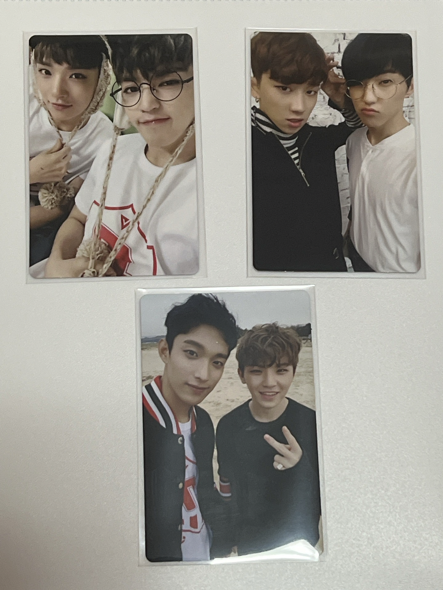 SEVENTEEN MINI3 雙人卡 S.COUPS JOSHUA HOSHI WOOZI THE8 DK