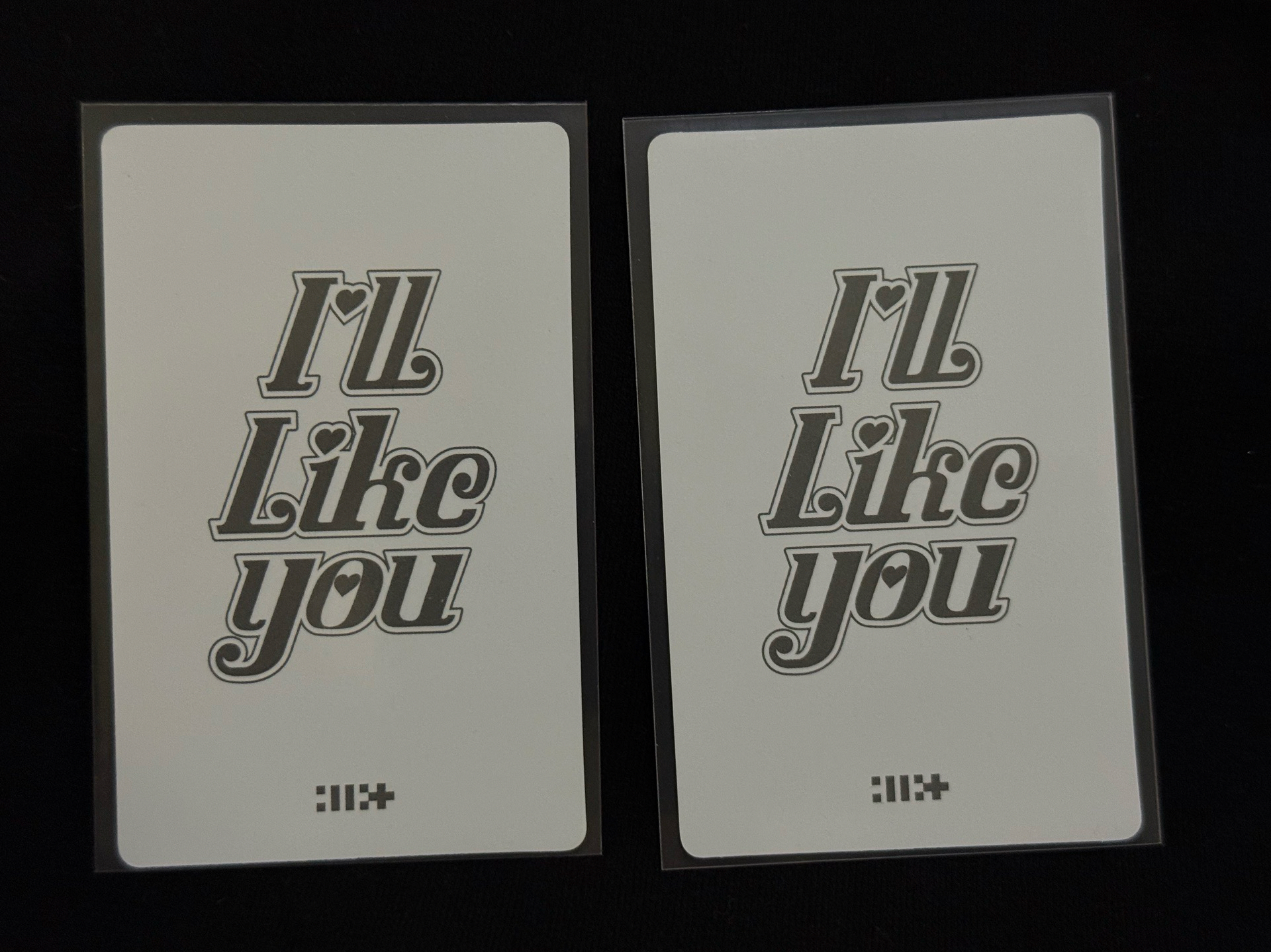 I’ll Like You 專卡