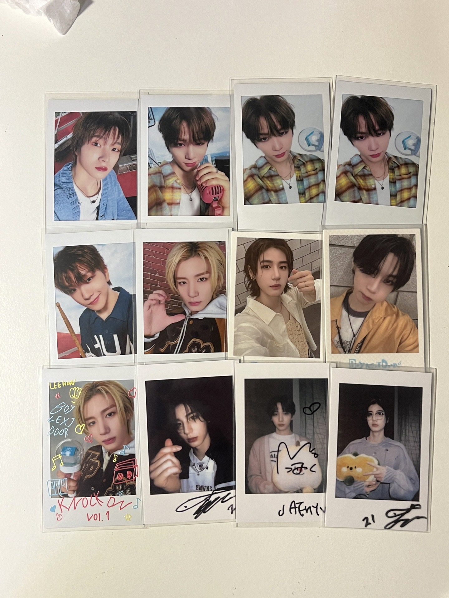  BOYNEXTDOOR 金桐儇 yzy中簽卡