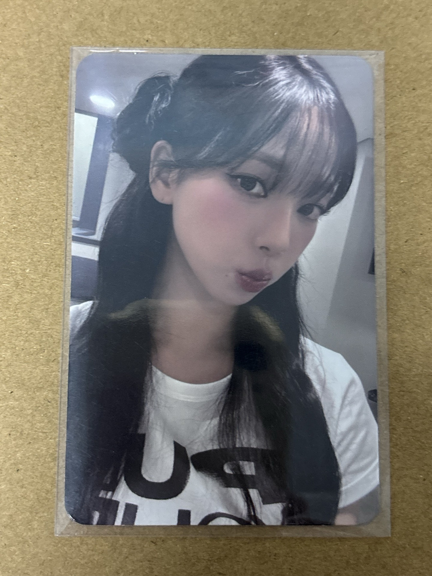 aespa Karina 柚子 Dirty Work mokket 簽售卡 柚