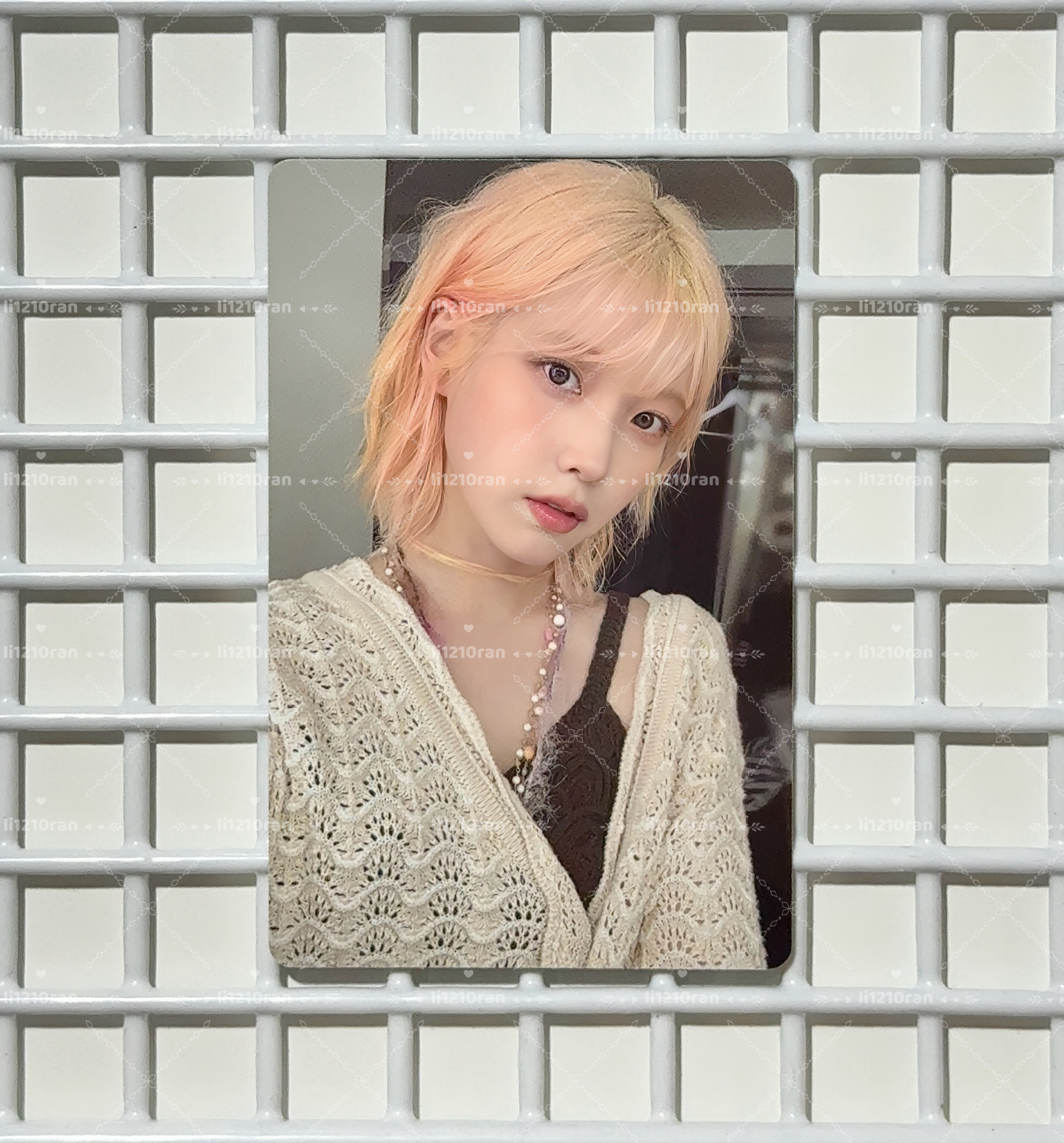 IU 24’演唱會 磁吸卡夾卡