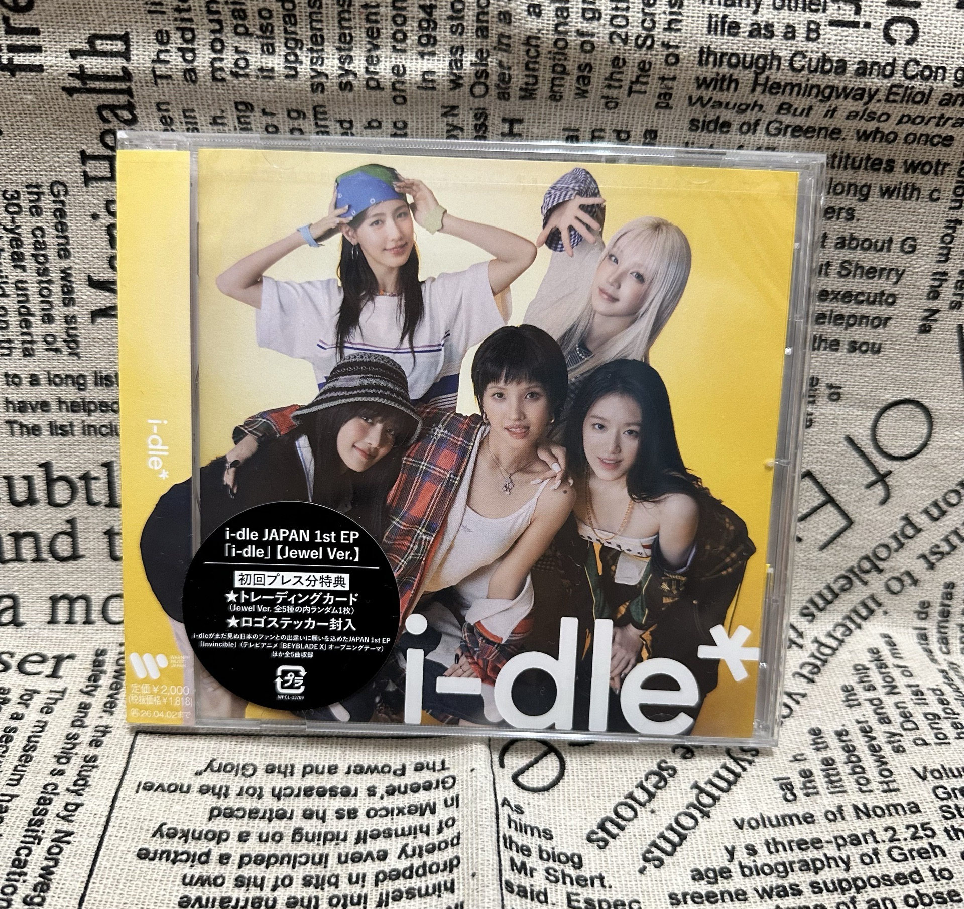 現貨 i-dle 未拆日專 JC版