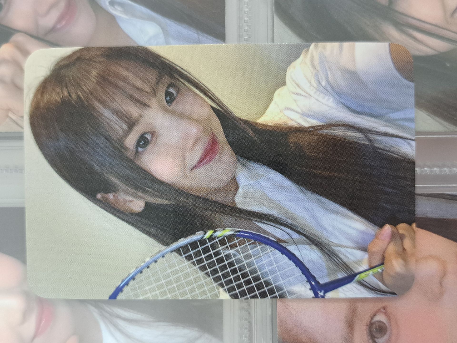 星河 羽毛球拍友 塗鴉卡背