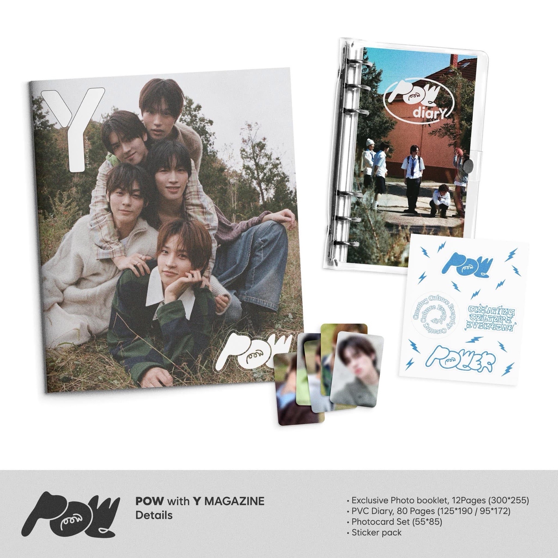 POW with Y MAGAZINE