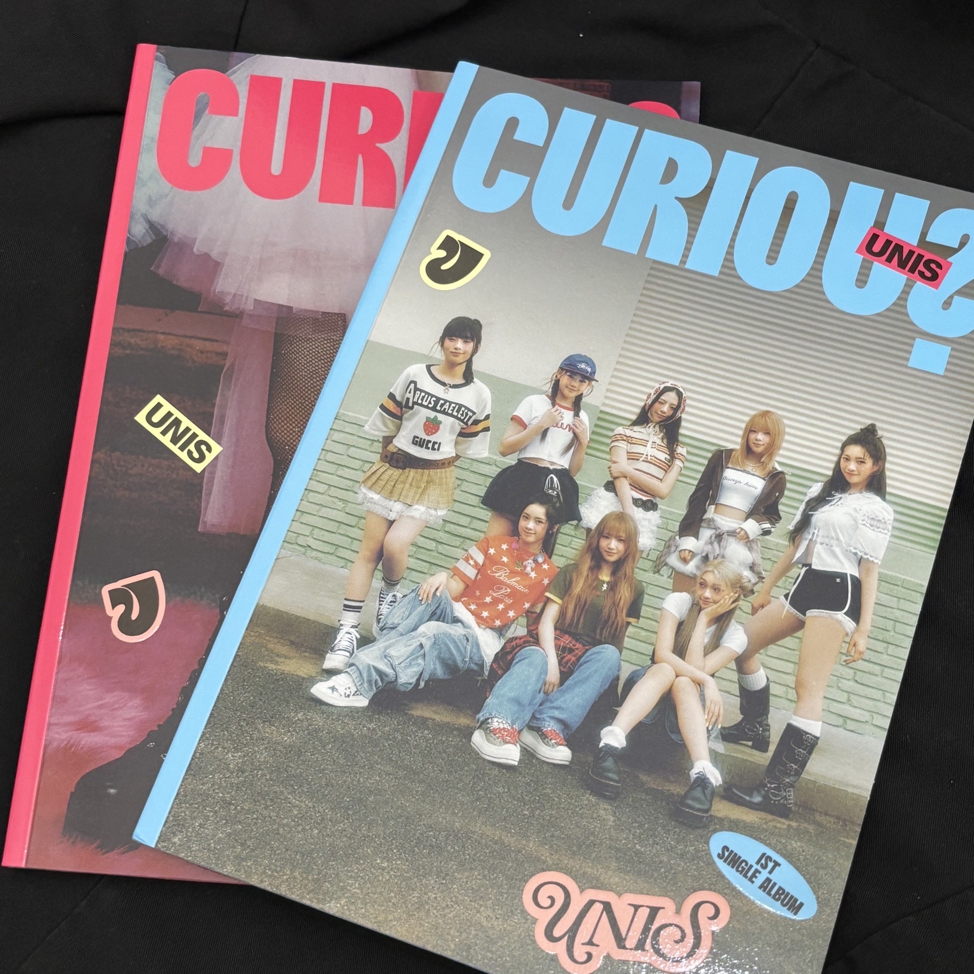 UNIS 專輯 選秀專 WE UNIS CURIOUS 綁售