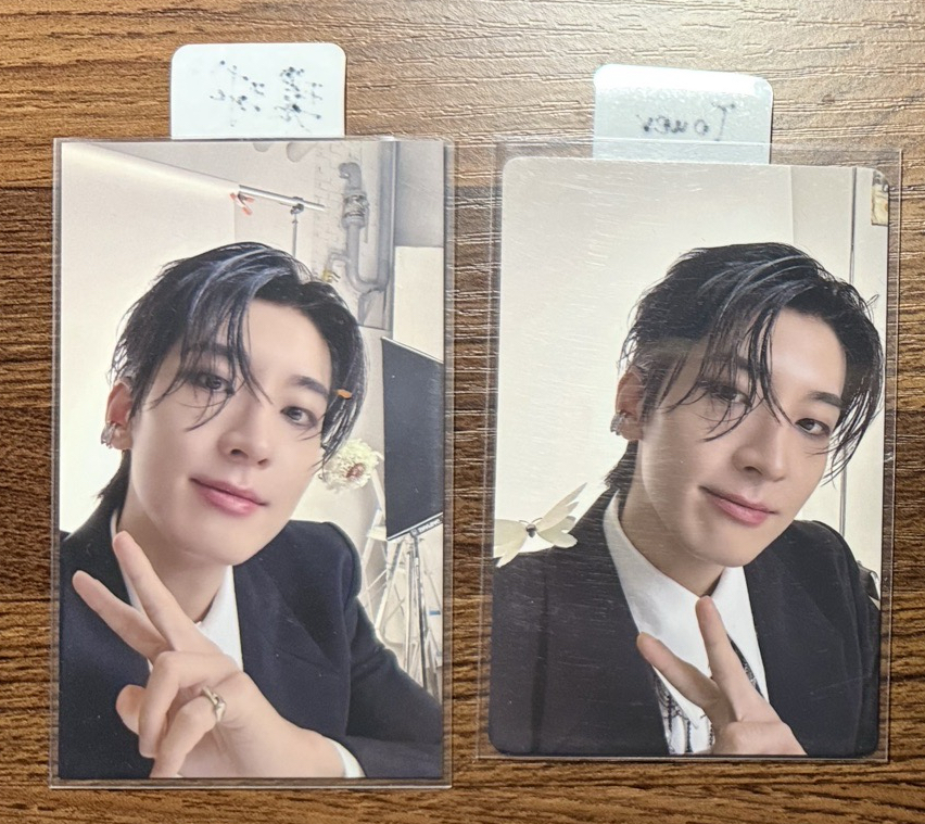 JxW Wonwoo 日通環球+塔店特典 一對不拆