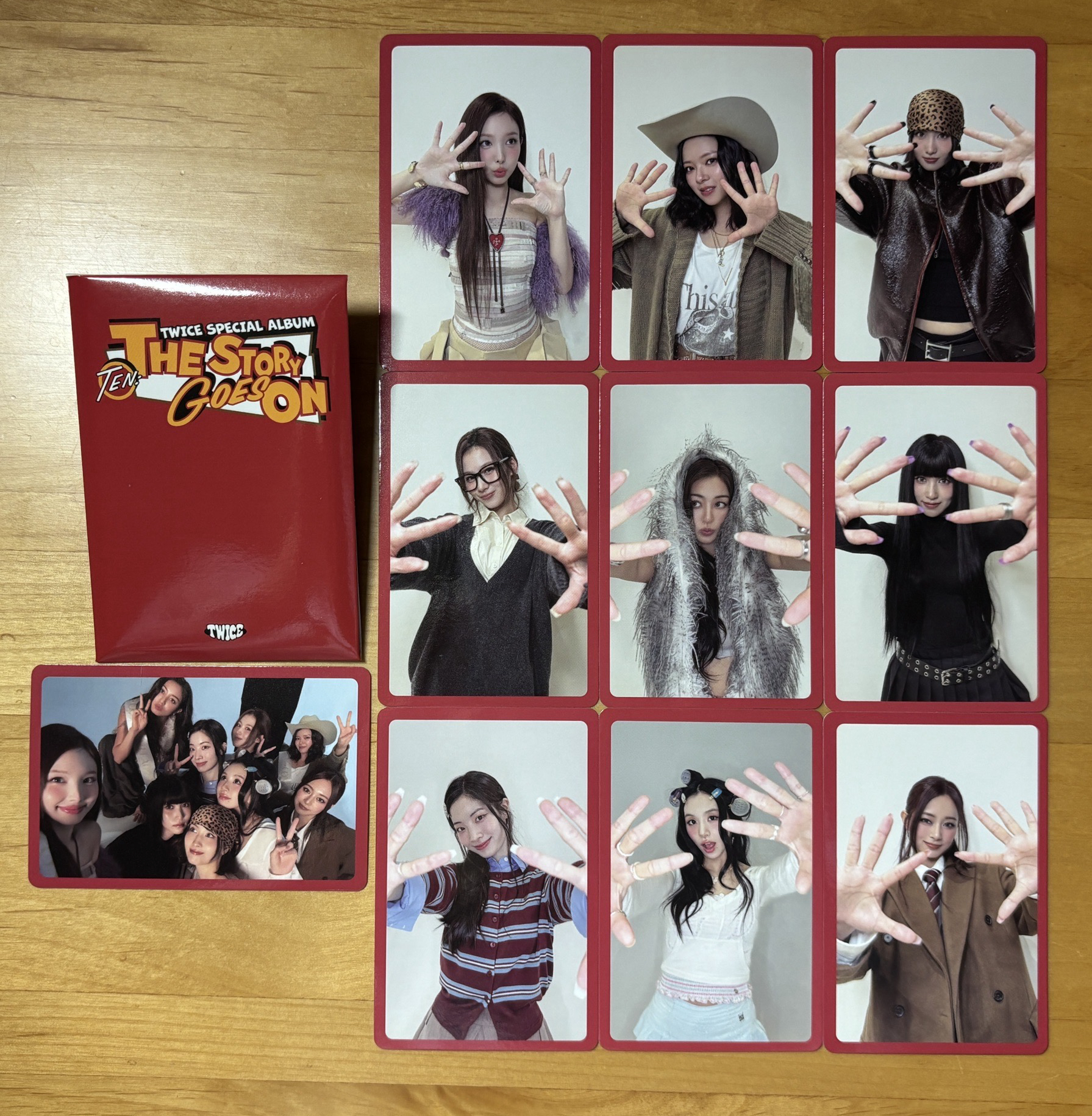 twice-十週年特別專-預購小卡