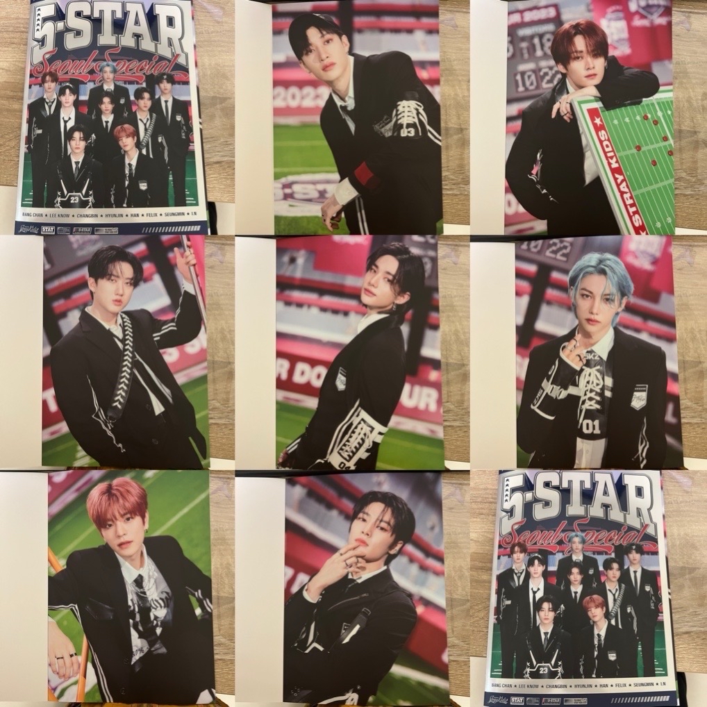 Stray kids 5Star 首爾 周邊 海報書 大卡 拆售