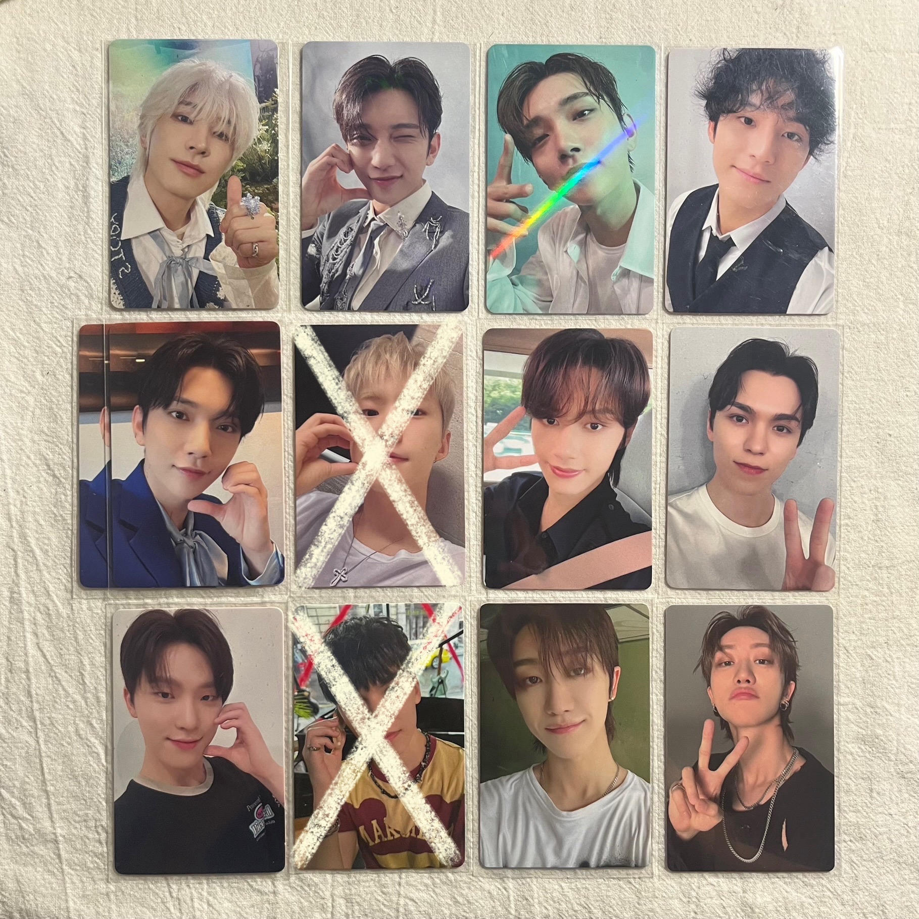 SEVENTEEN｜圓秀奎俊率燦八｜特典、kit專卡💎