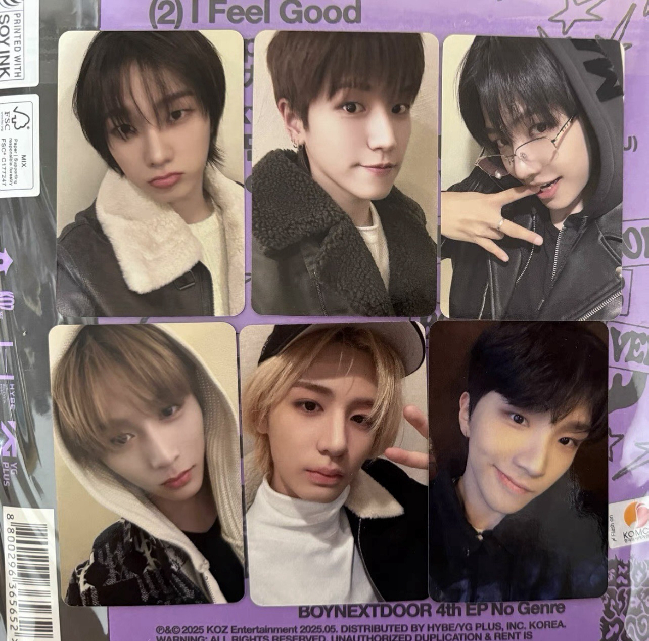 No genre OY預售特典+隨機單封