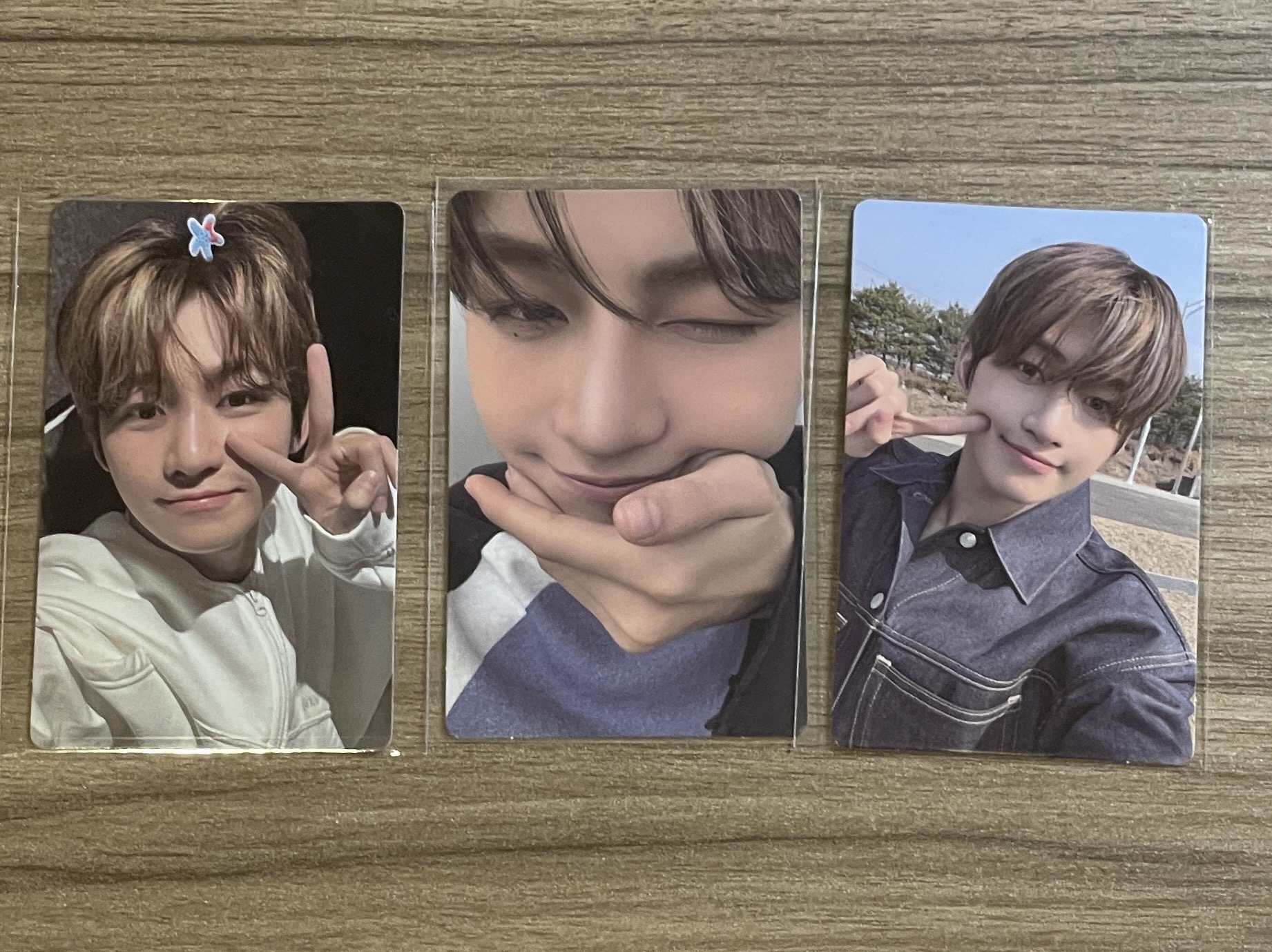 TWS Jihoon WVS直播卡 幸運卡 蘋果頭 懟臉